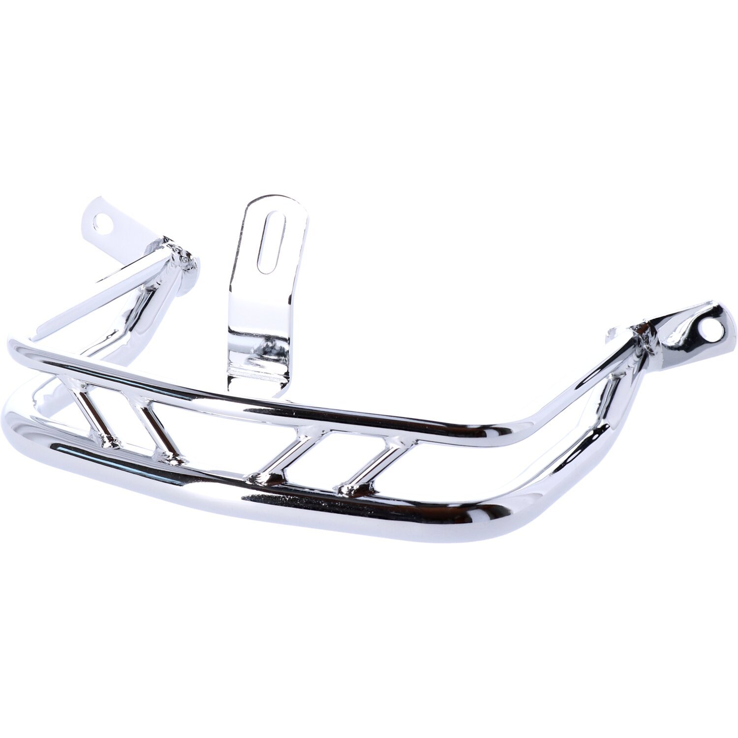 Touring fender rail, rear, Chrome