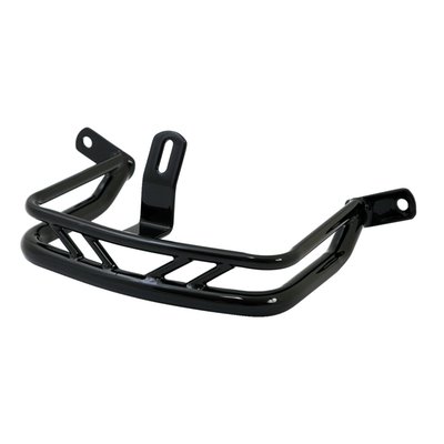 Will not fit models equipped with rear mud flaps. 
OEM replacement reference 91100-94 (=chrome version)