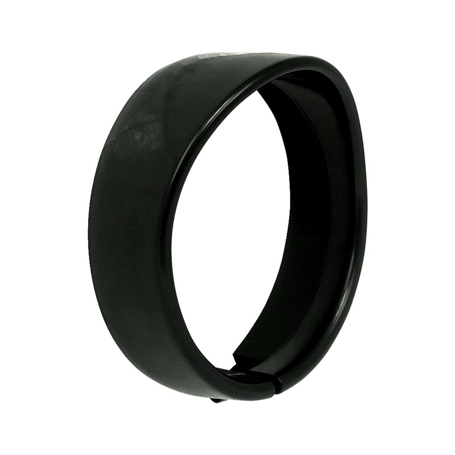 Recessed trim ring with visor. 5-3/4" headlamp, Black