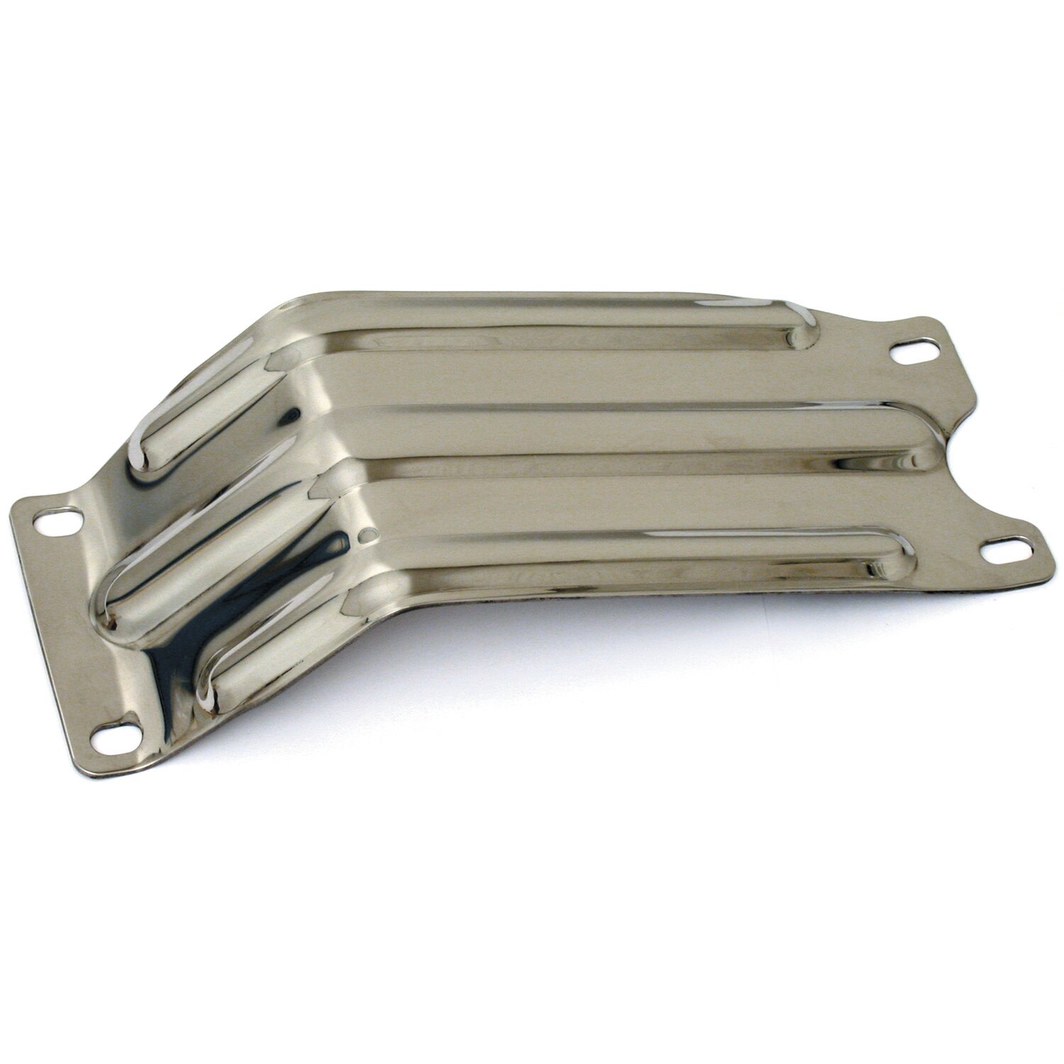 Engine skid plate. smooth. Stainless, Raw