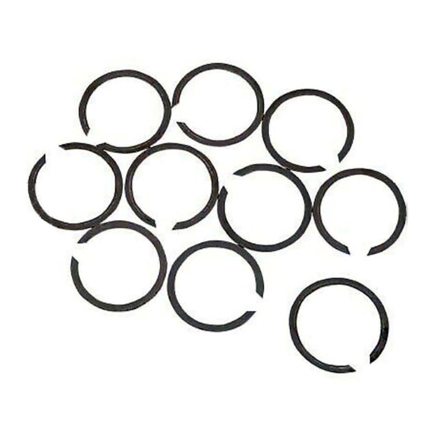 Retaining rings, exhaust flange