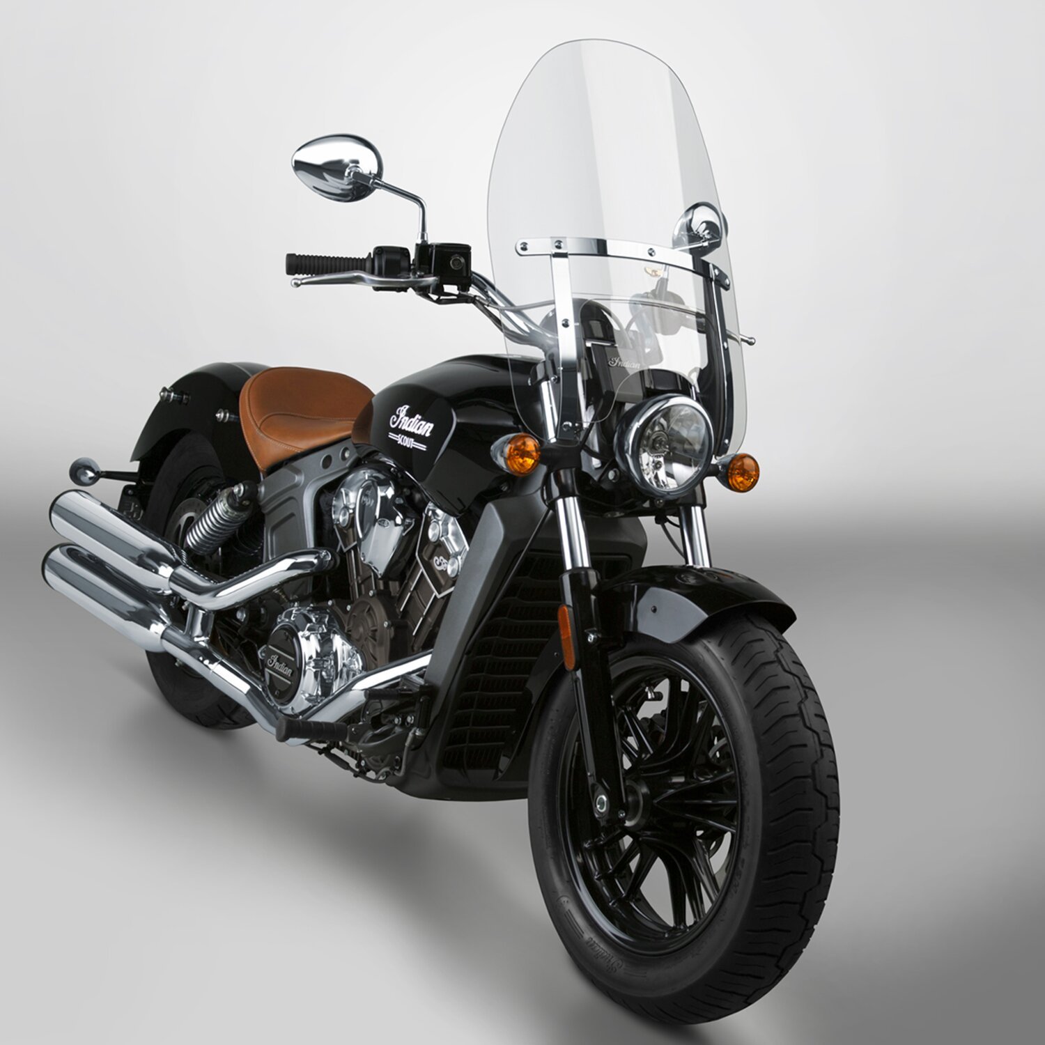 NC Custom Heavy Duty™ windshield, light gray