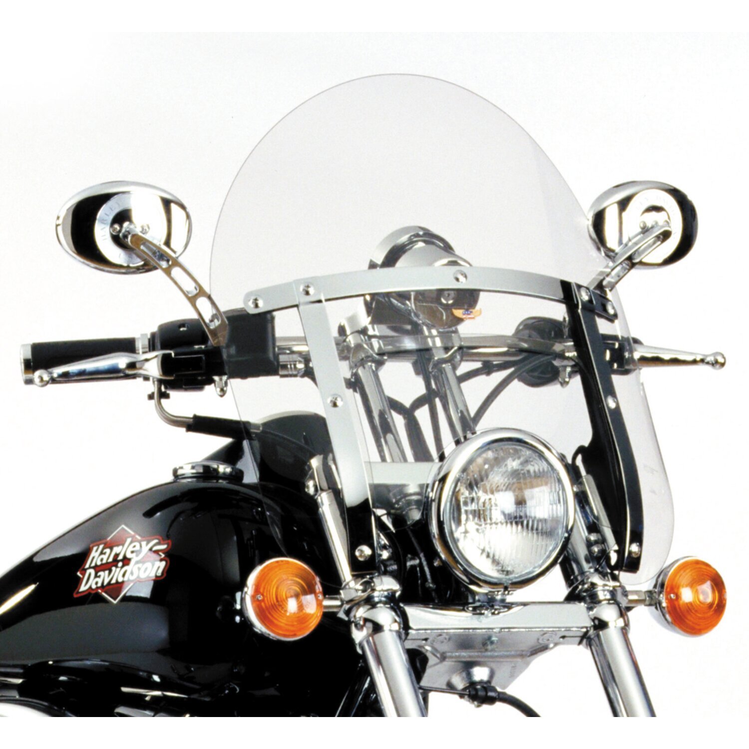NC Low Boy Heavy Duty™ Windshield - Light gray