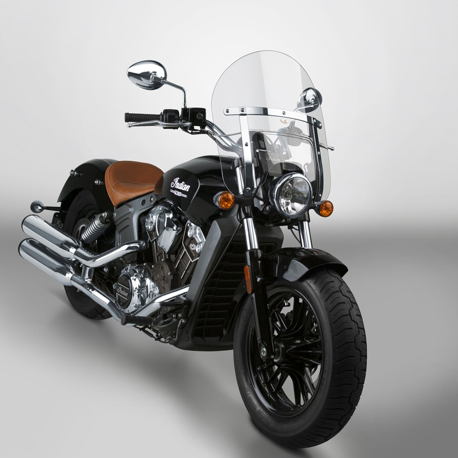 NC Low Boy Heavy Duty™ Windshield, light gray