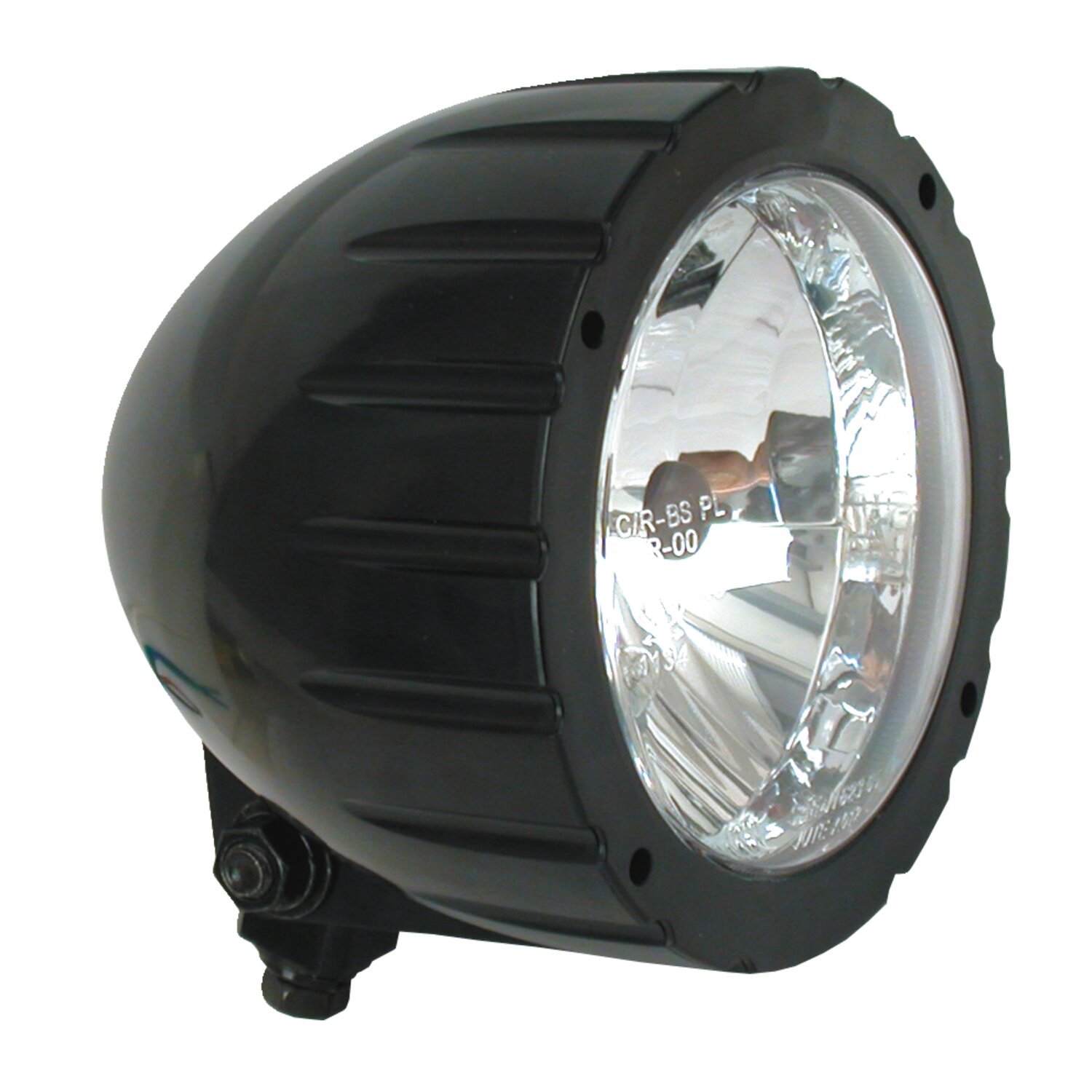 Abs 4-1/2" HS1 headlamp. grooved, Black