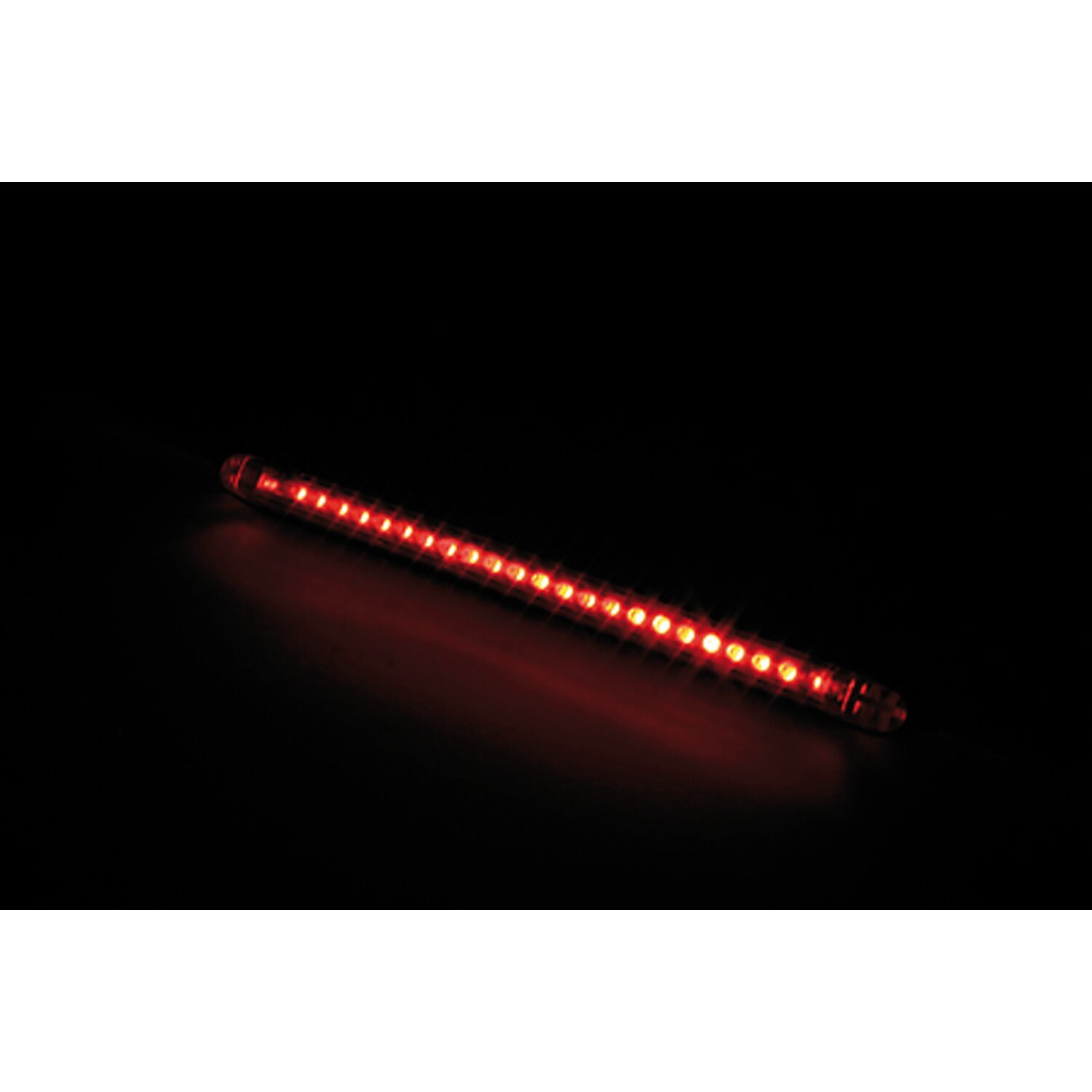 LED taillight string, red lens