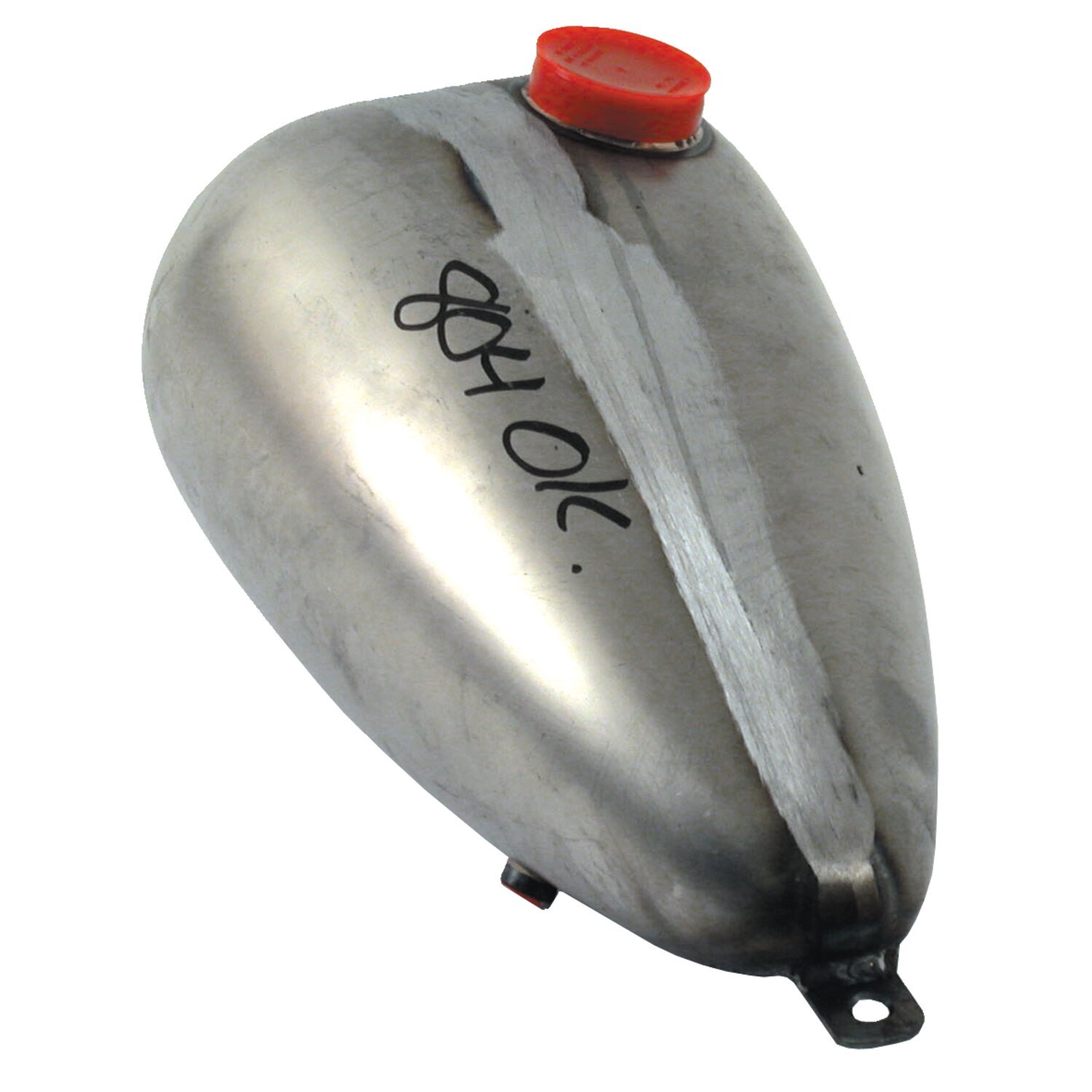 Paughco, Mustang universal 2.2G gas tank. Single cap, Unpainted, Raw