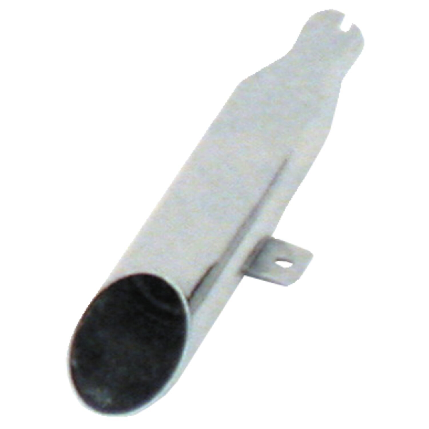 Paughco, Replacement muffler. Slash cut, Chrome