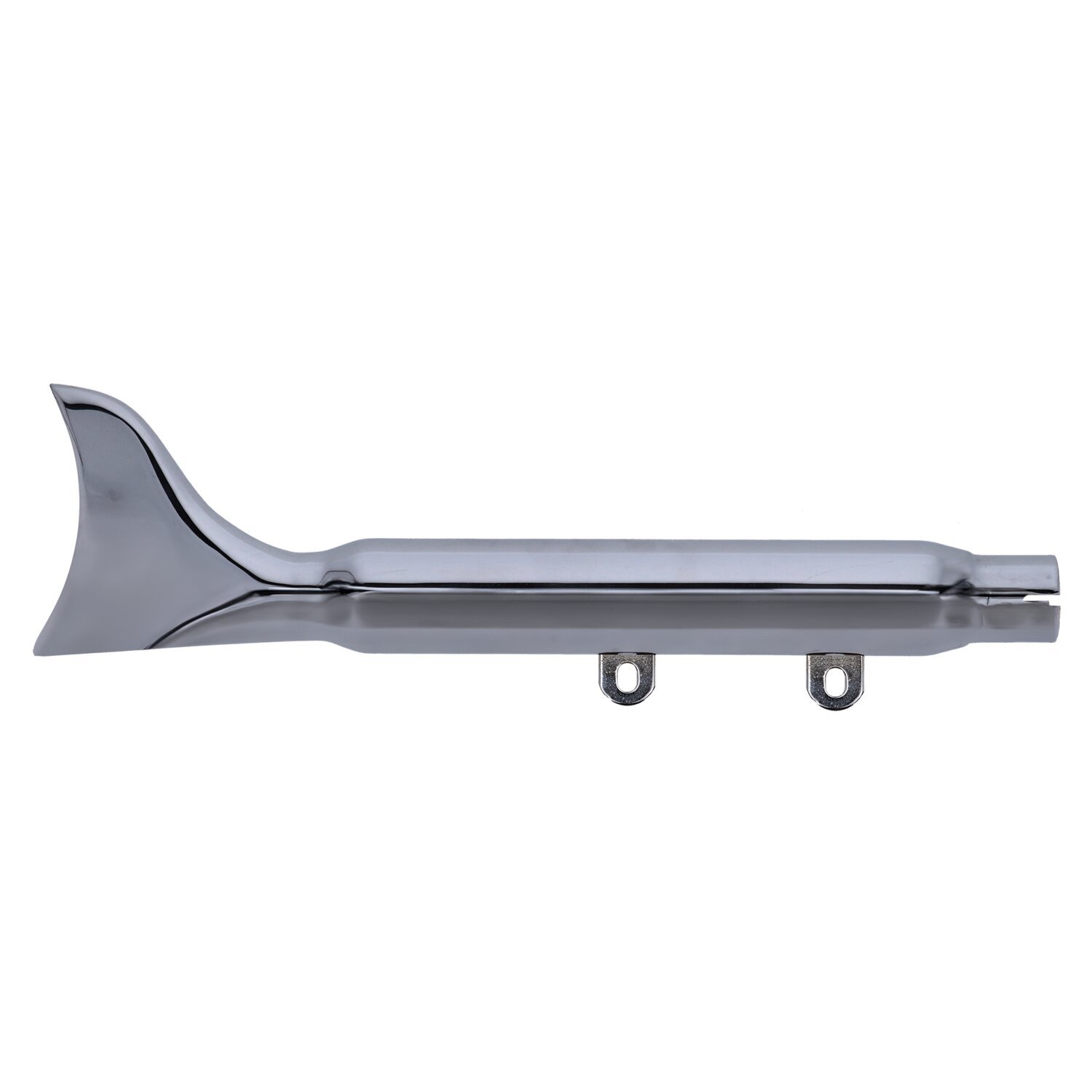 Paughco, Replacement muffler. Fishtail, Chrome