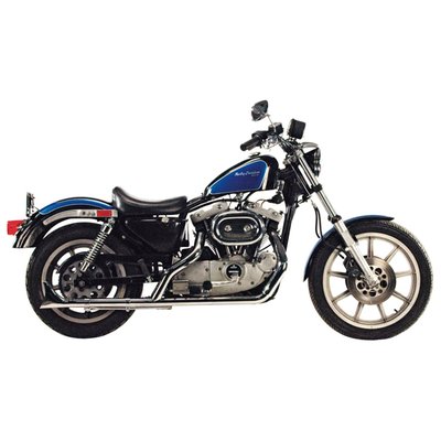 Popular classic conversion. Takes all mufflers with stock 1-3/4" inlet. With welded-on bracket on front pipe. Incl. 568736 hanger bracket for use with P-clamps. Heatshield, front 903469, rear 903414.
Note: Heatshields must be ordered separately when required.