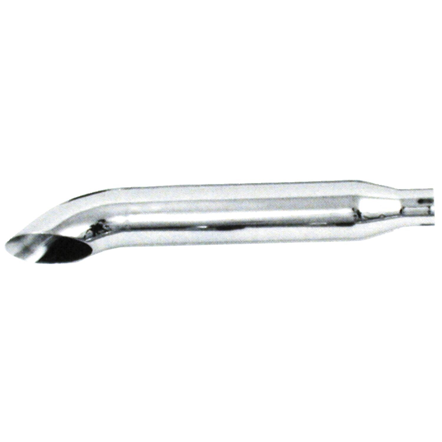 Paughco, Turn out muffler 22" long, Chrome