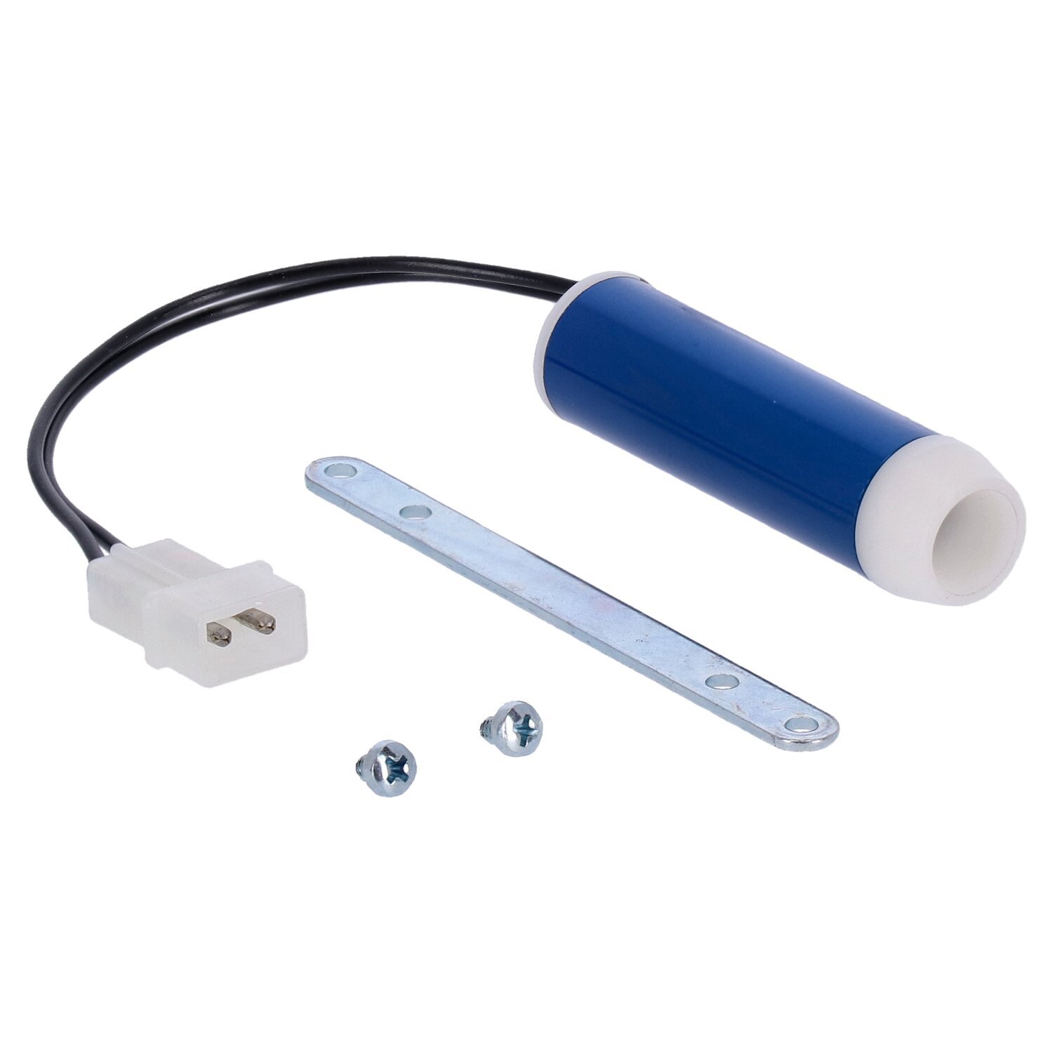 Dynatek, custom shift light. Blue anodized