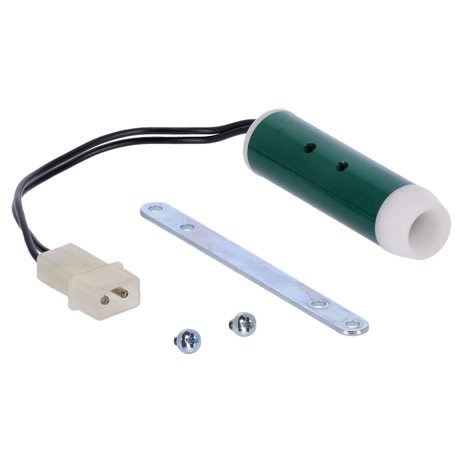Dynatek, custom shift light. Green anodized