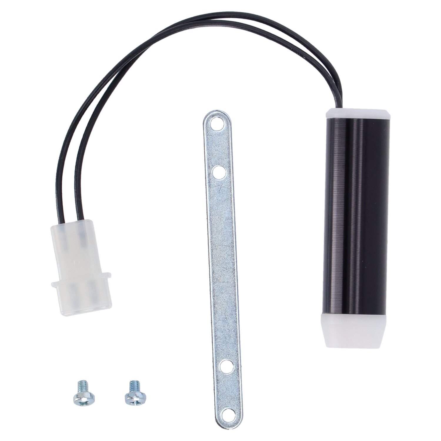 Dynatek, custom shift light. Black anodized, Polished