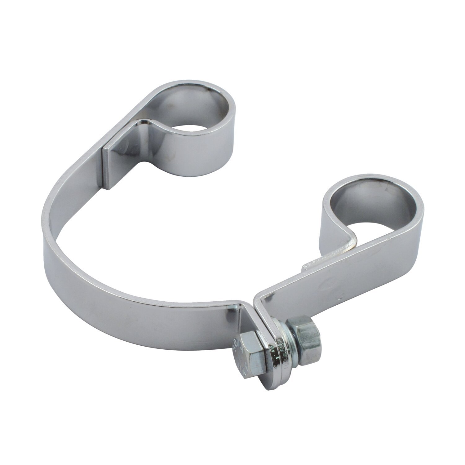 Paughco, FLT 3" muffler clamp, Chrome