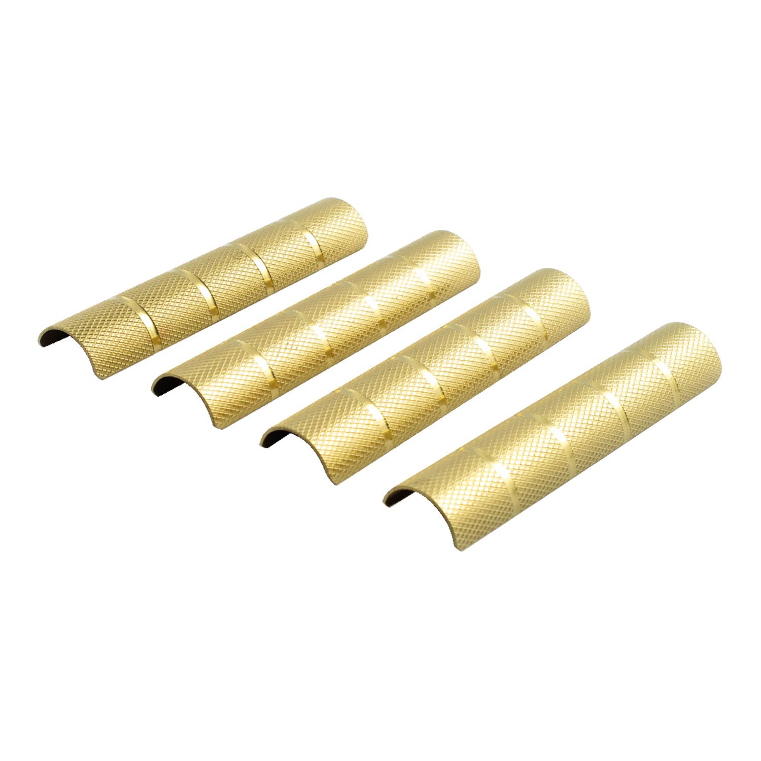 Paughco, 40-99 Pushrod cover retainer set. Knurled style, Brass