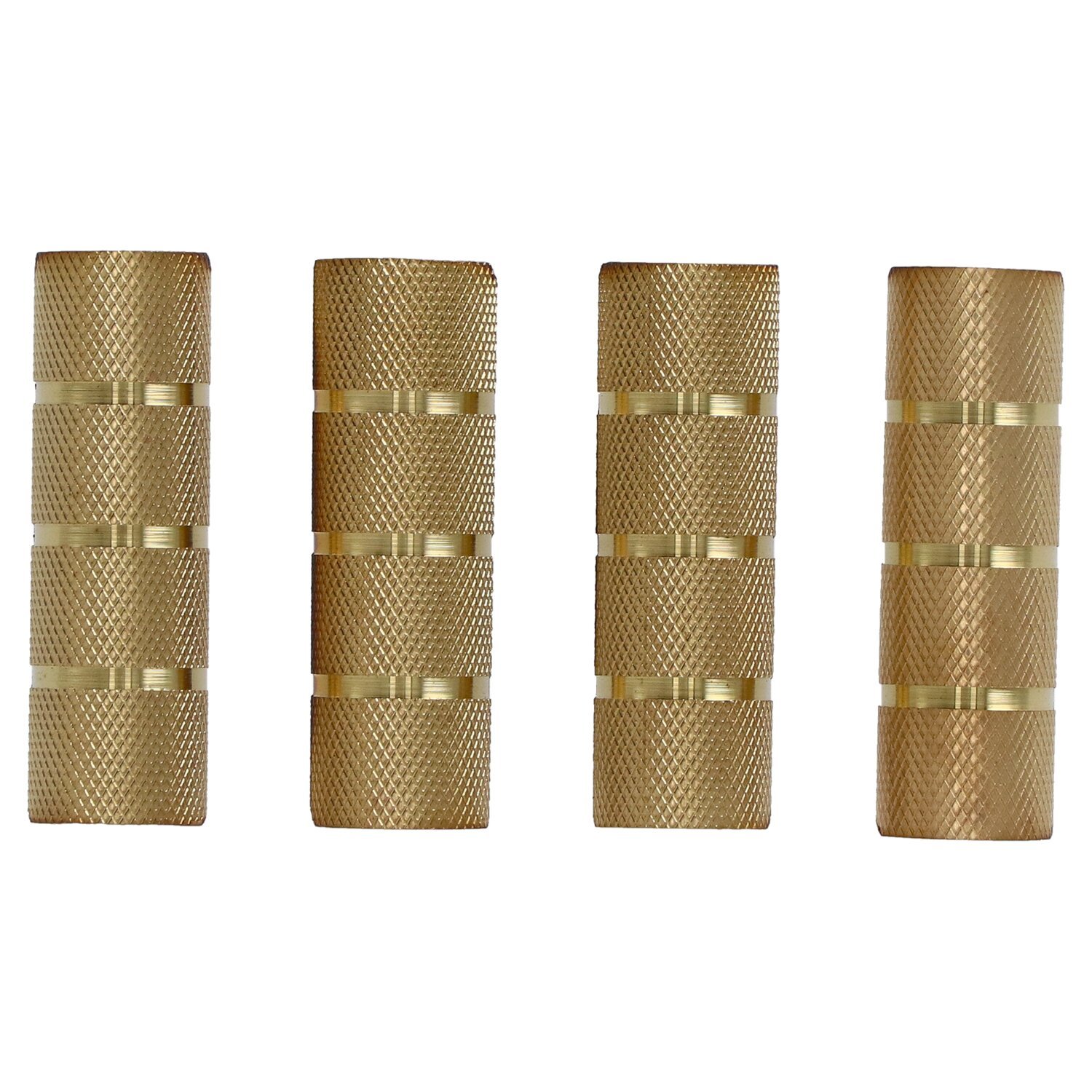 Paughco, 48-85 Pushrod cover retainer set. Knurled style, Brass