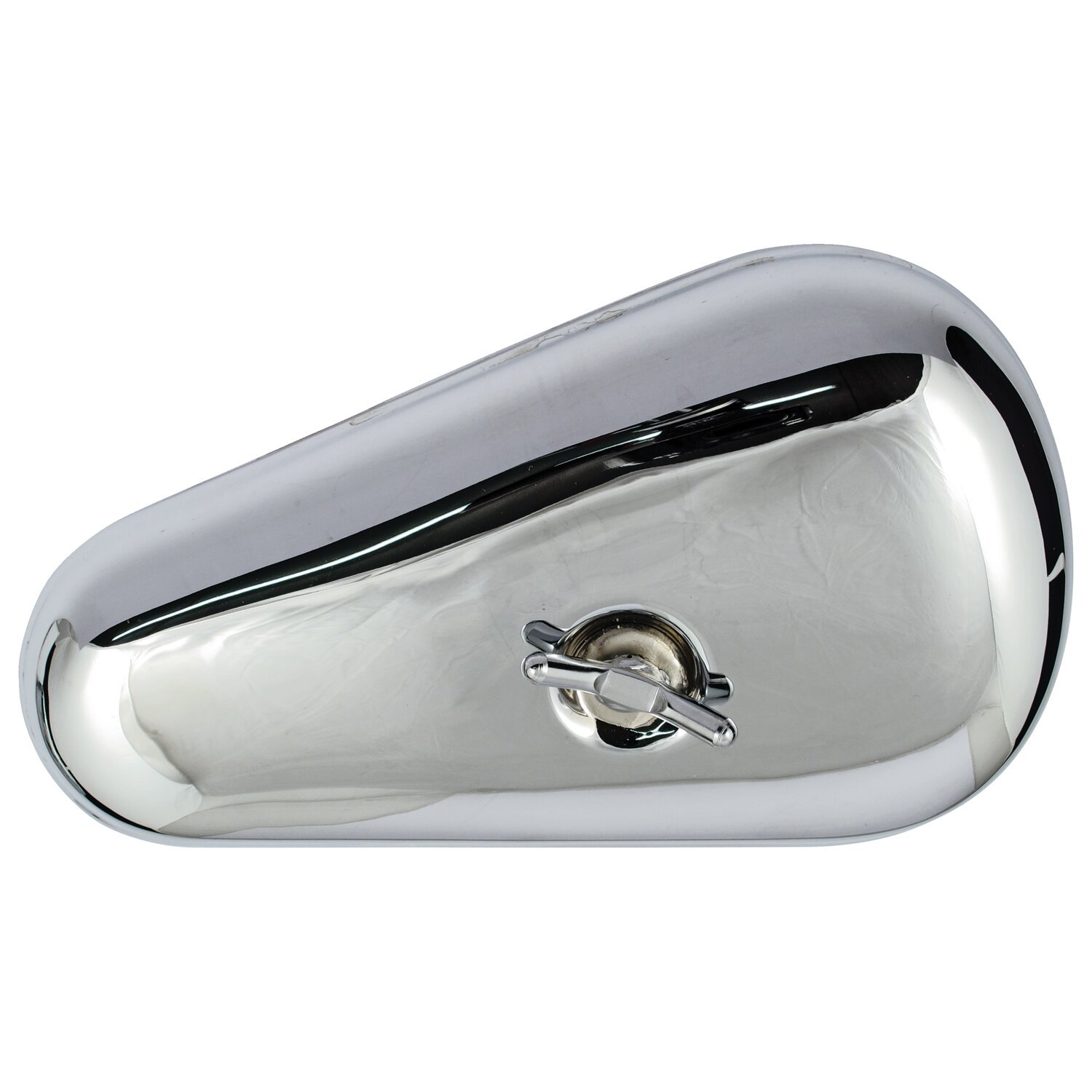 Paughco, teardrop early tool box smooth, Chrome