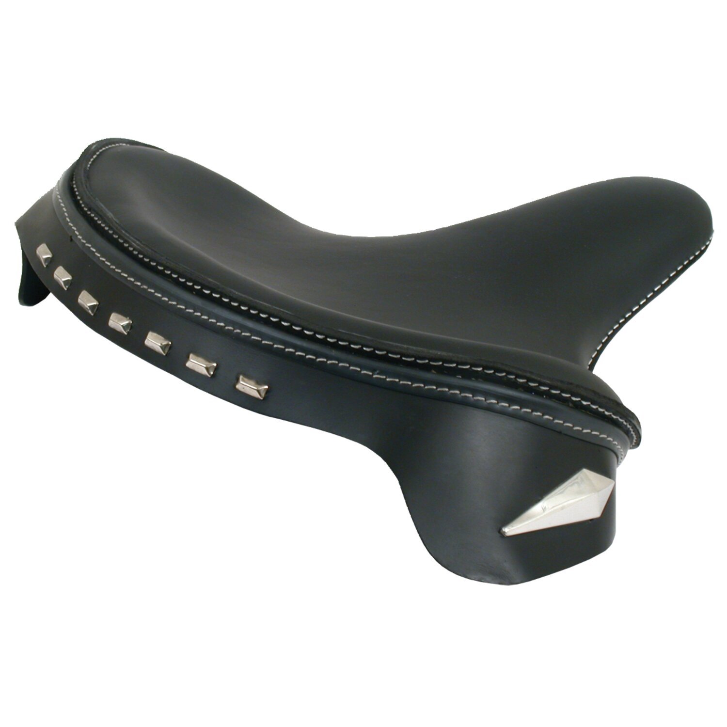 Solo seat Deluxe. Police style, Black, Plain