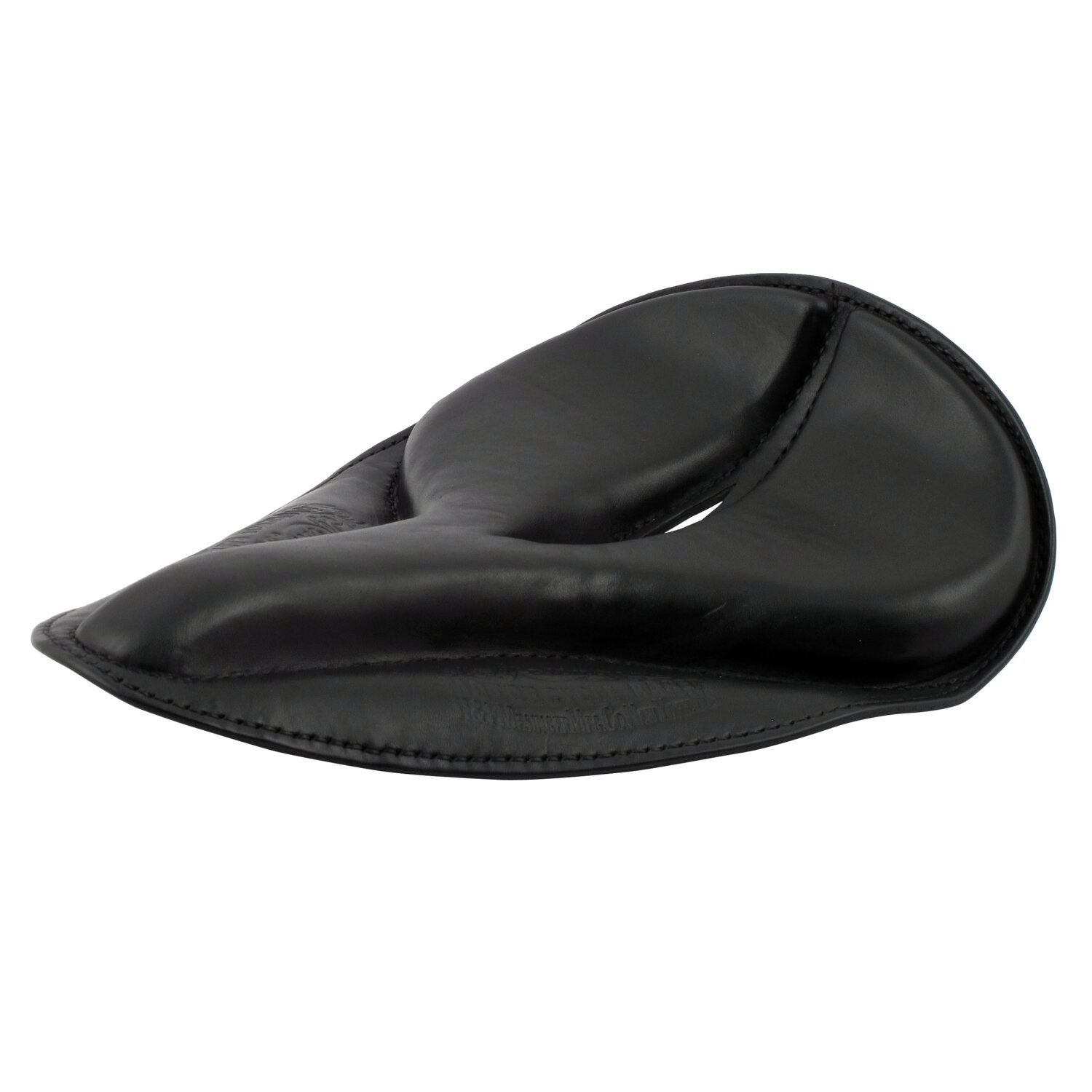 Solo seat, Peashooter / race style, Black, Plain