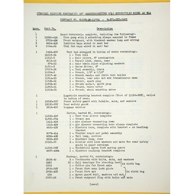 Photocopy, 10 page text & 13 page illustrations