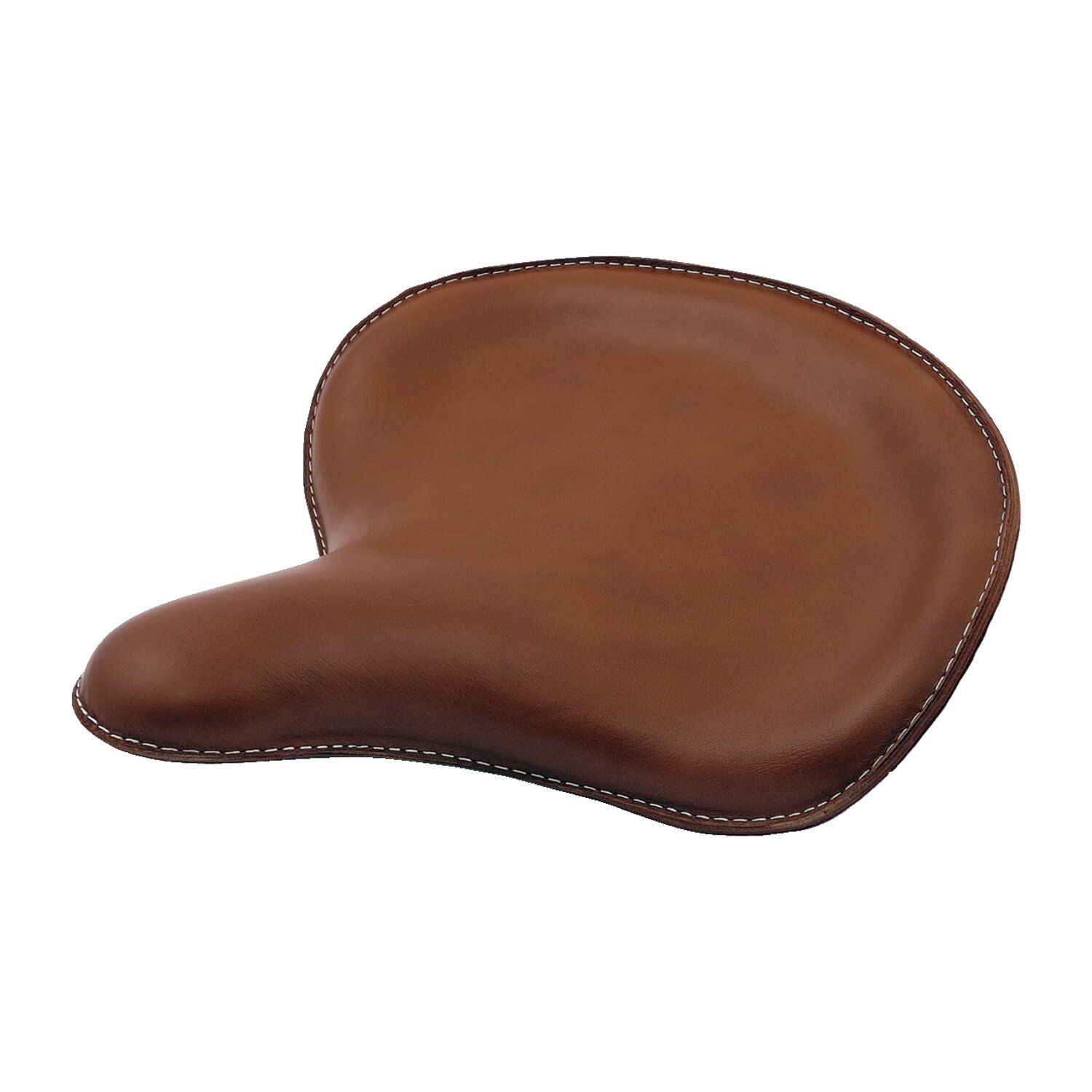 Solo seat, 1925 style, Brown, Plain