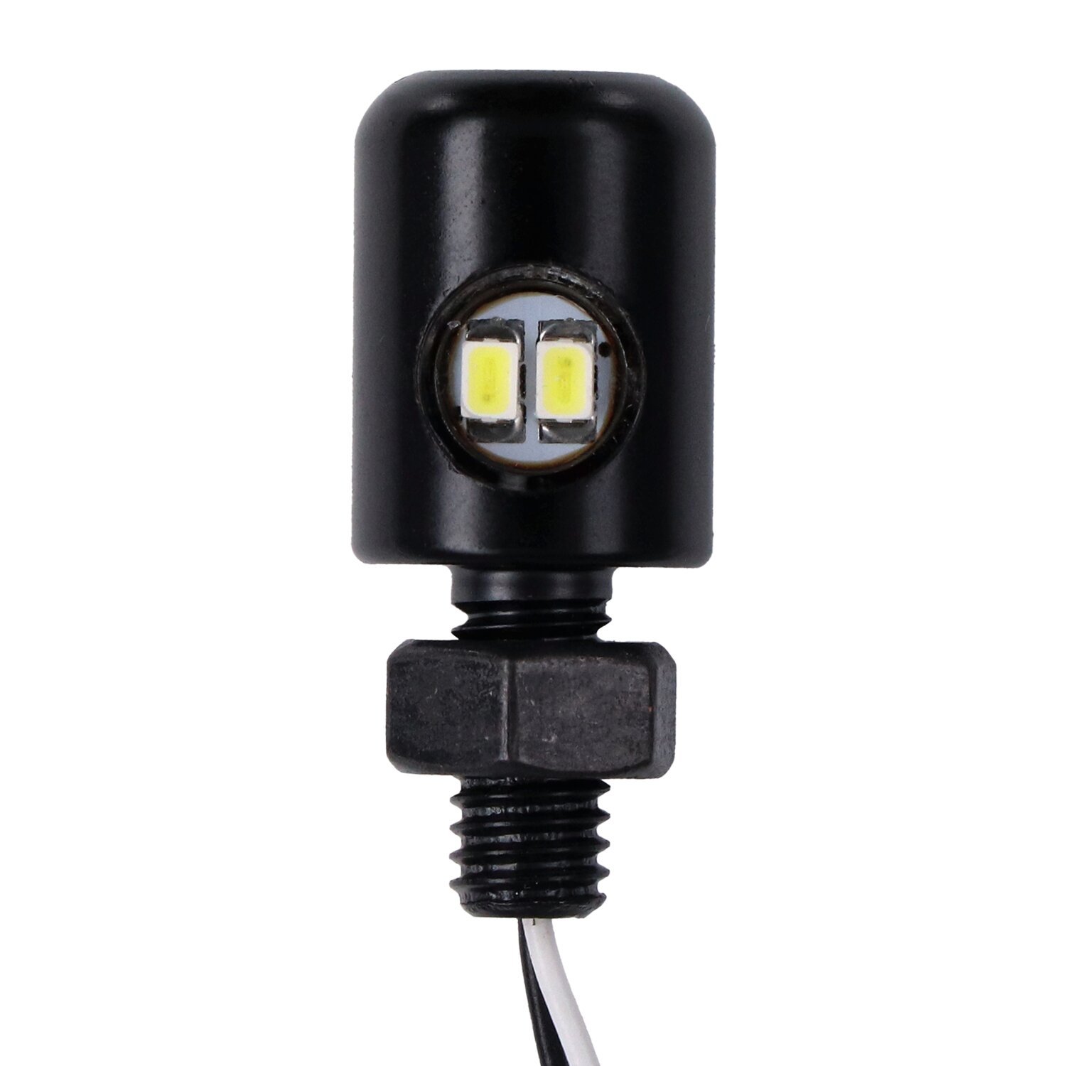License plate light, LED, Black