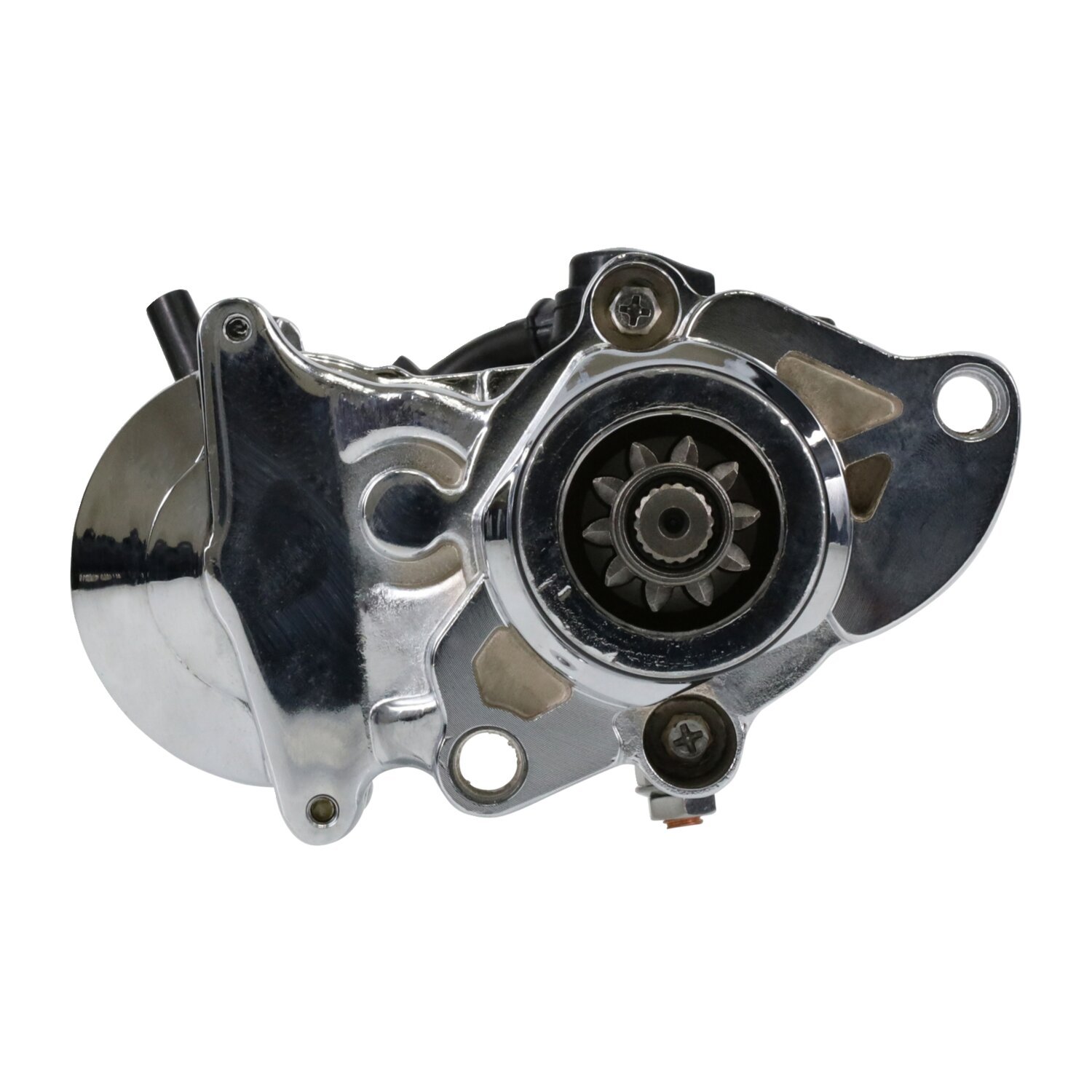 WAI, 1.4kW. starter motor, Silver, Chrome
