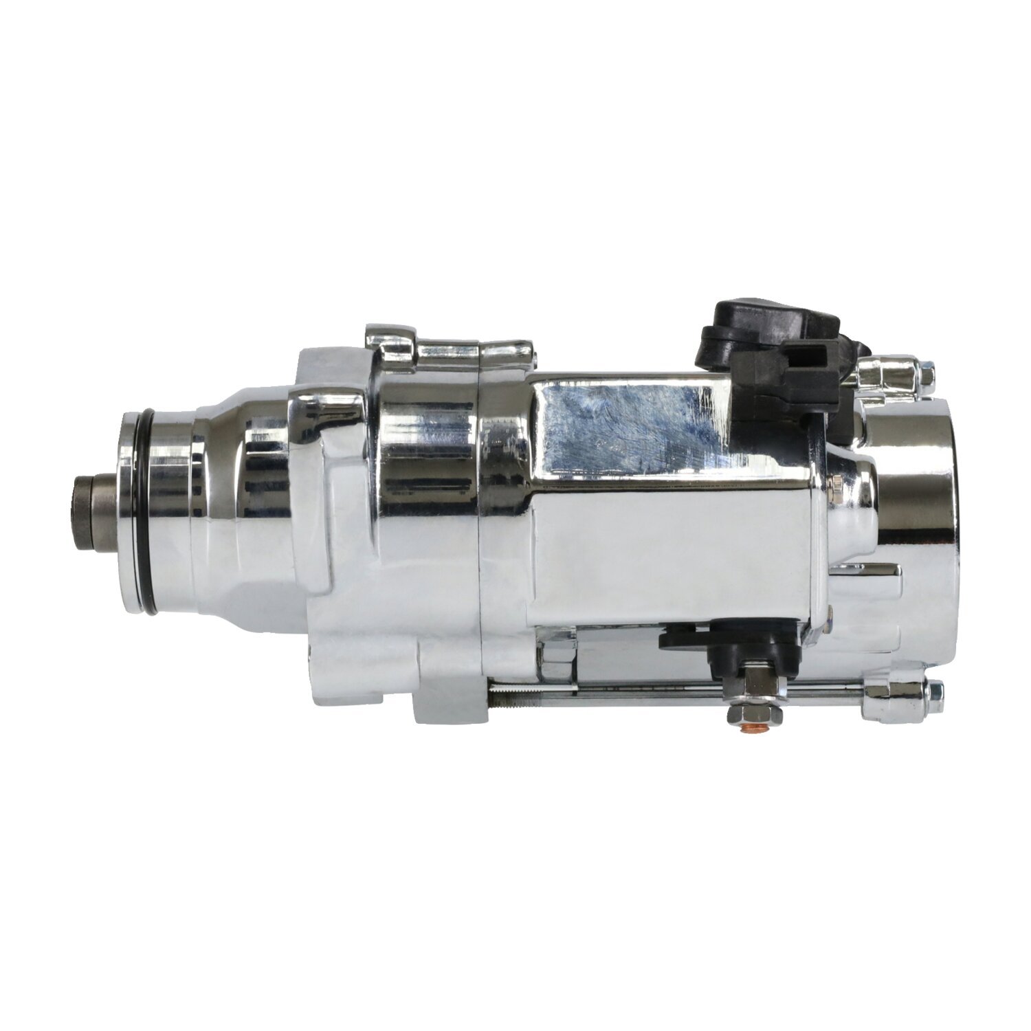 WAI, 1.4kW. starter motor, Silver, Chrome