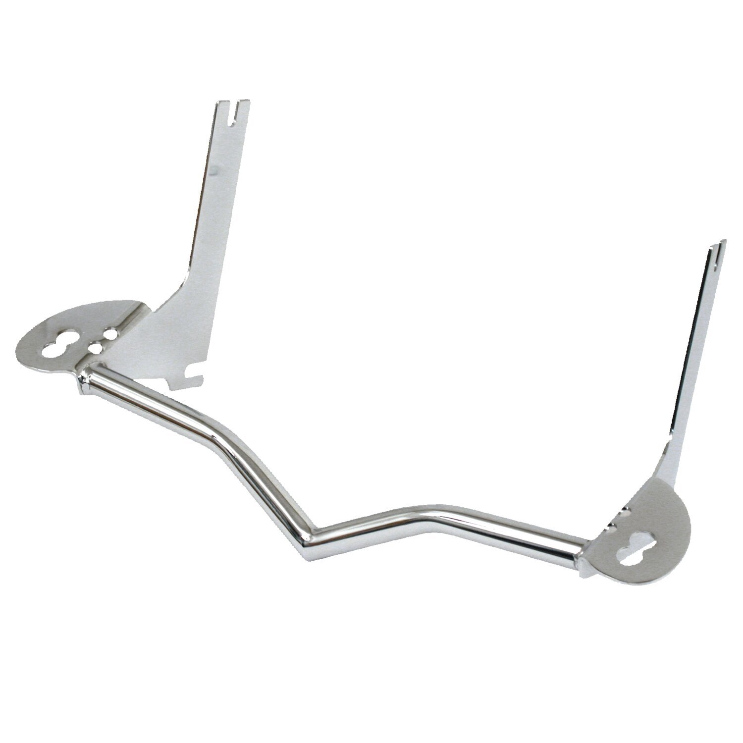 V-bracket spotlamp/passing lamp mounting bar, Chrome