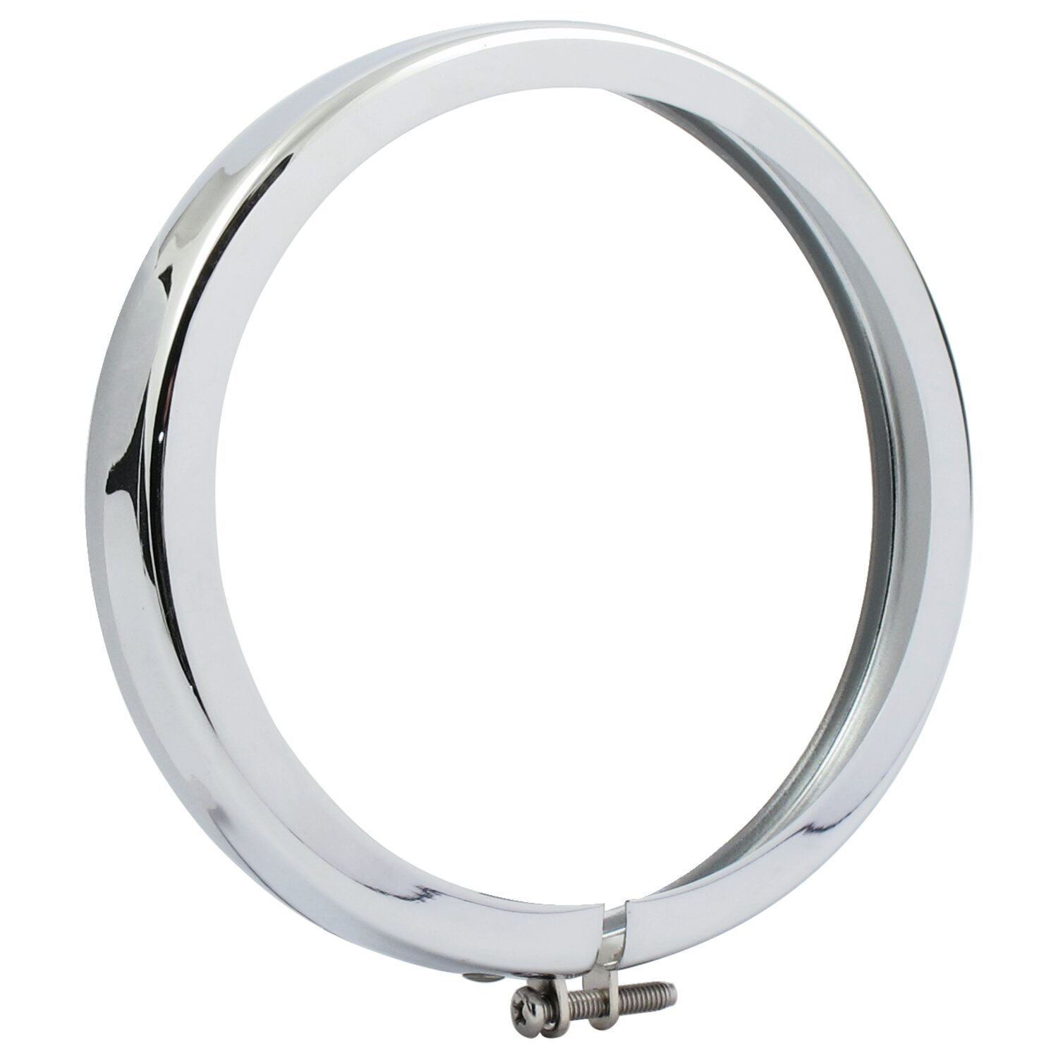 Late style spotlamp trim ring. 4.5, Chrome