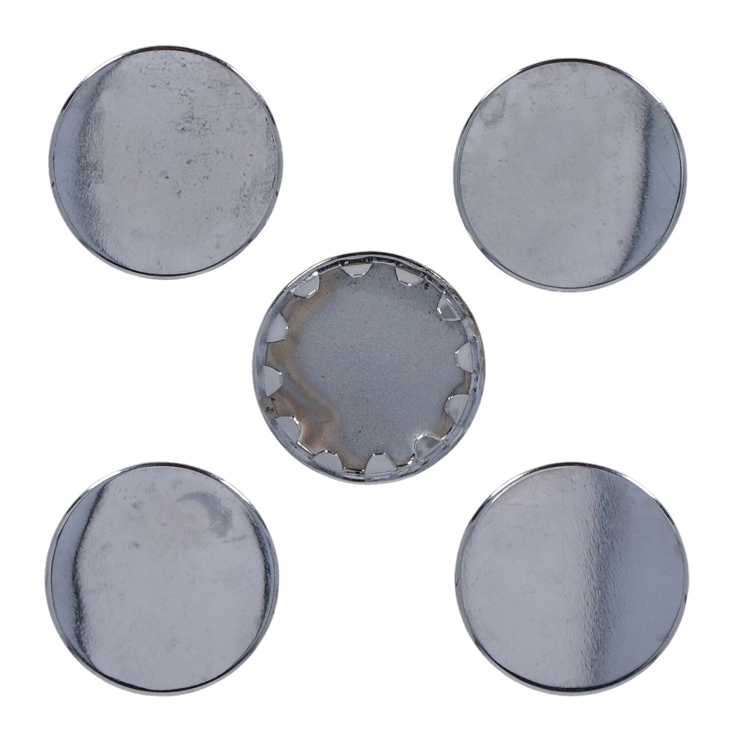 1-1/4 inch chrome plug