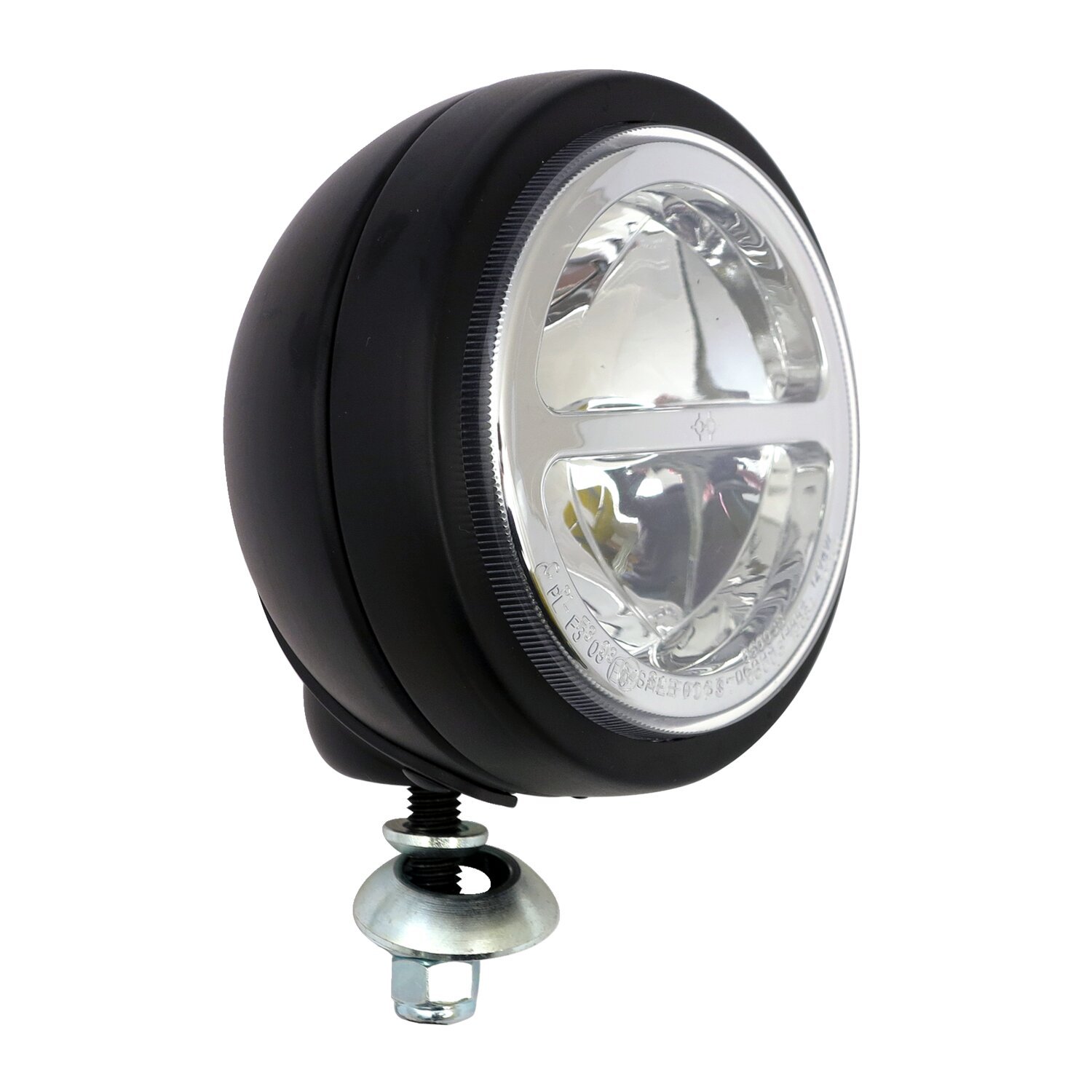 4-1/2" FL style LED spotlamp, Black