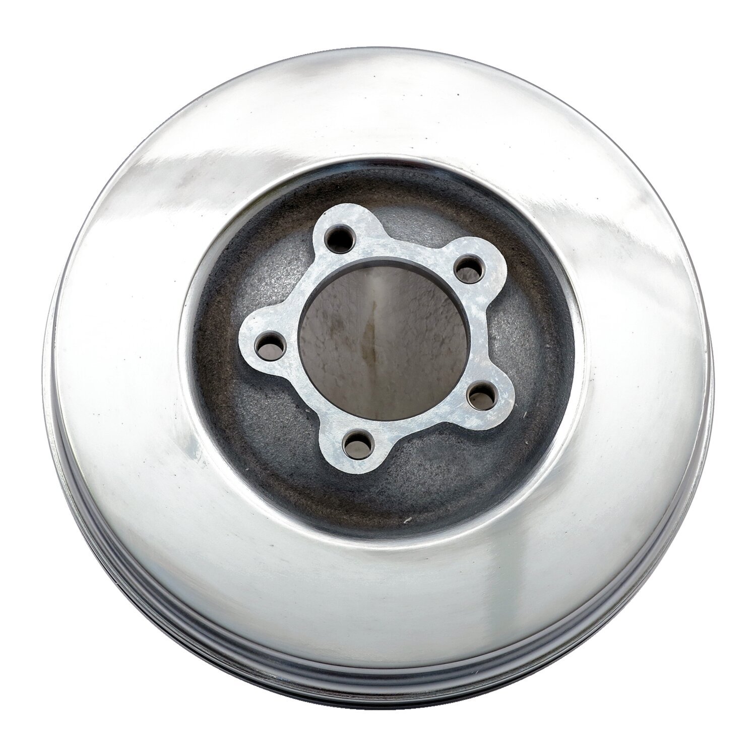 Brake drum front, chrome plated