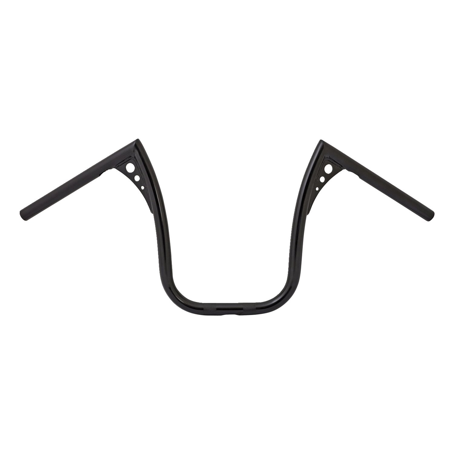 Hold-on handlebar, 12" rise 1, Black