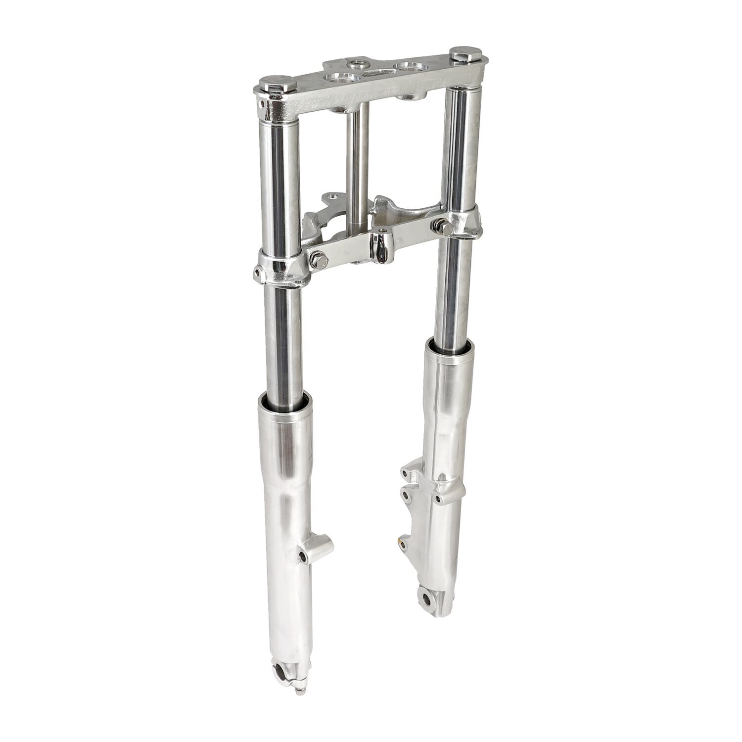 FLST 84-99 OEM style front end assembly, Chrome