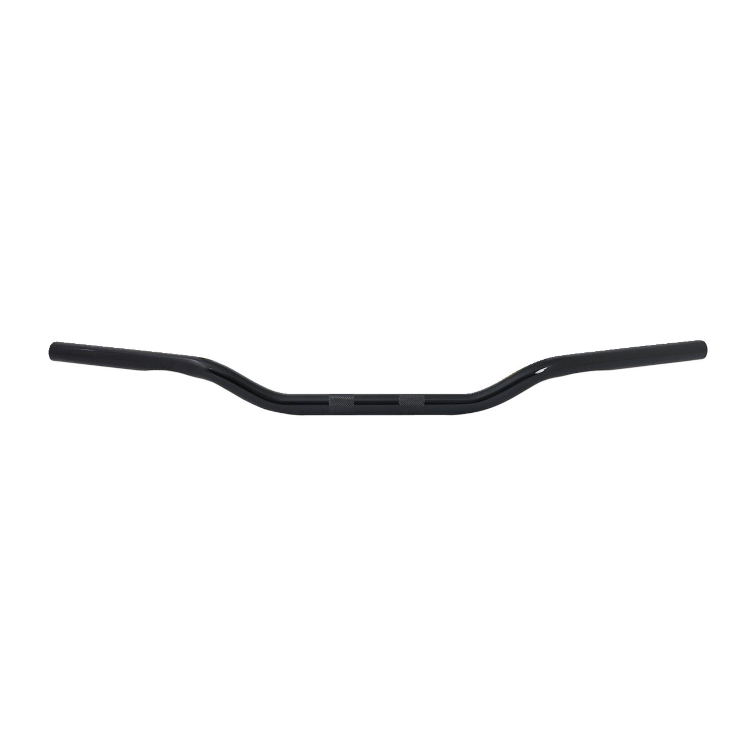 2" rise drag bar1, Black, Gloss