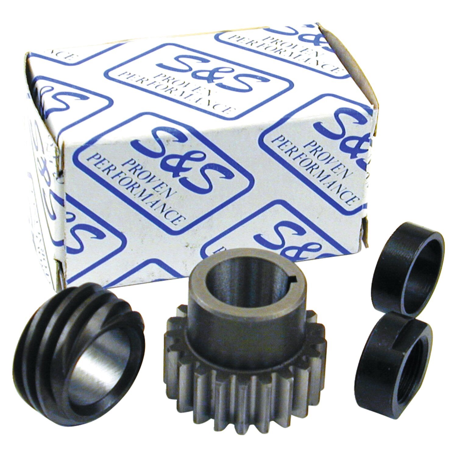 S&S, 90-99 B.T. pinion shaft gear/conversion kit, Red
