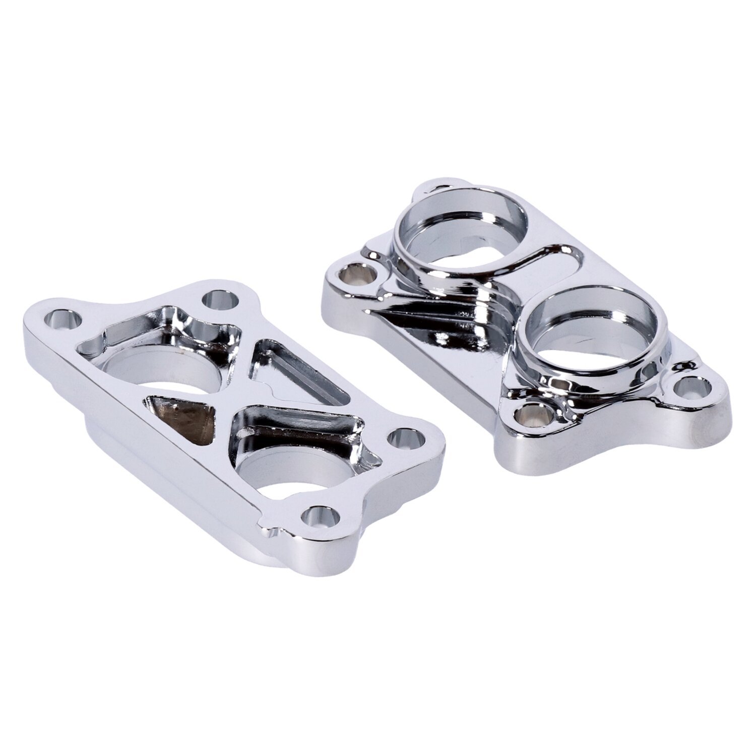 Tappet cover set, Chrome