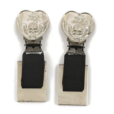 Chrome, for stirrups/strap/engineer/harness boots