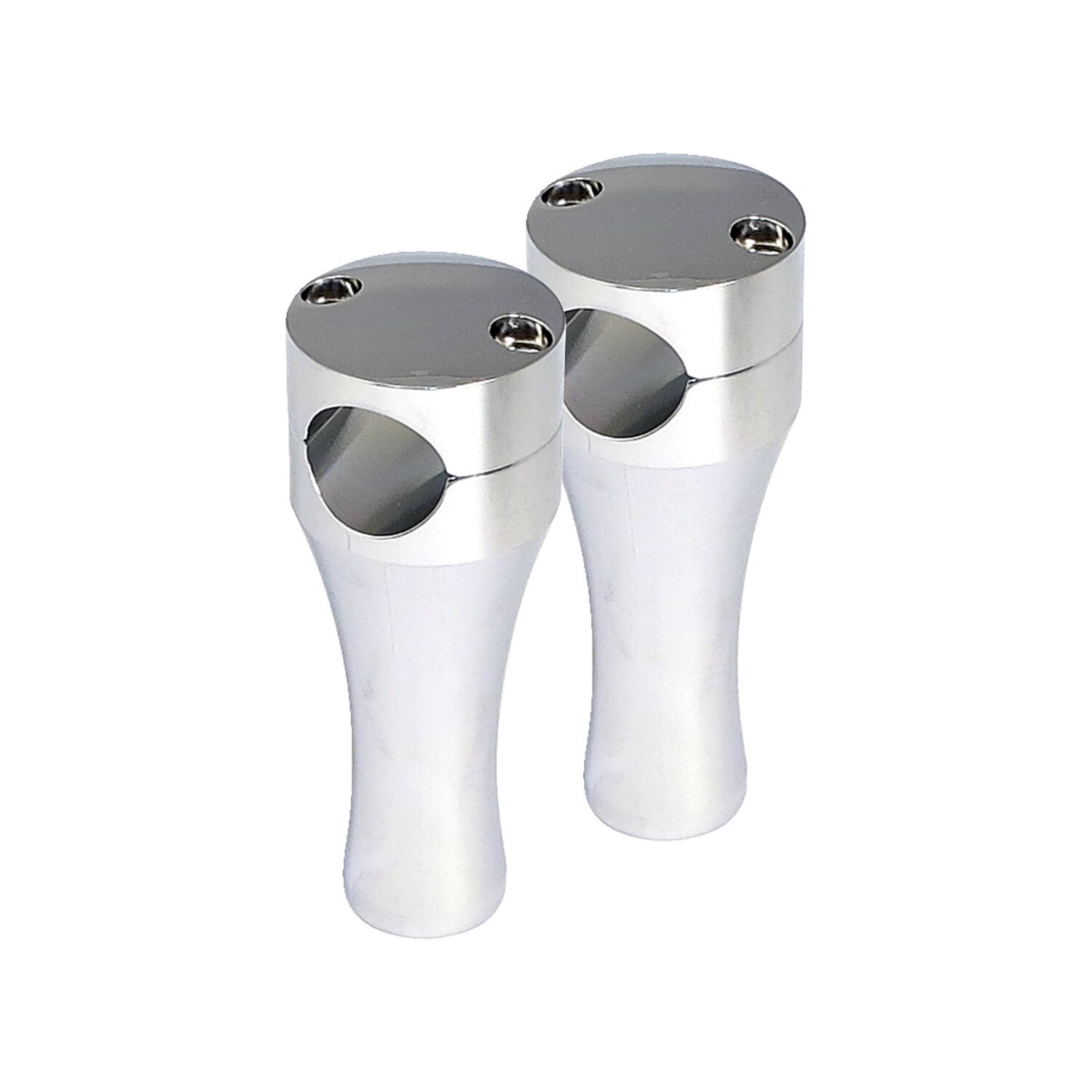 Hurst, 5" aluminum riser set, Chrome