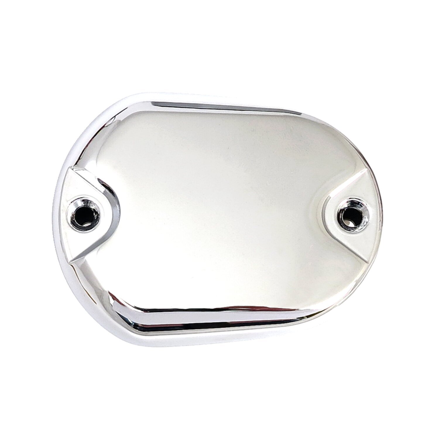 Handlebar master brake cylinder cover, Chrome