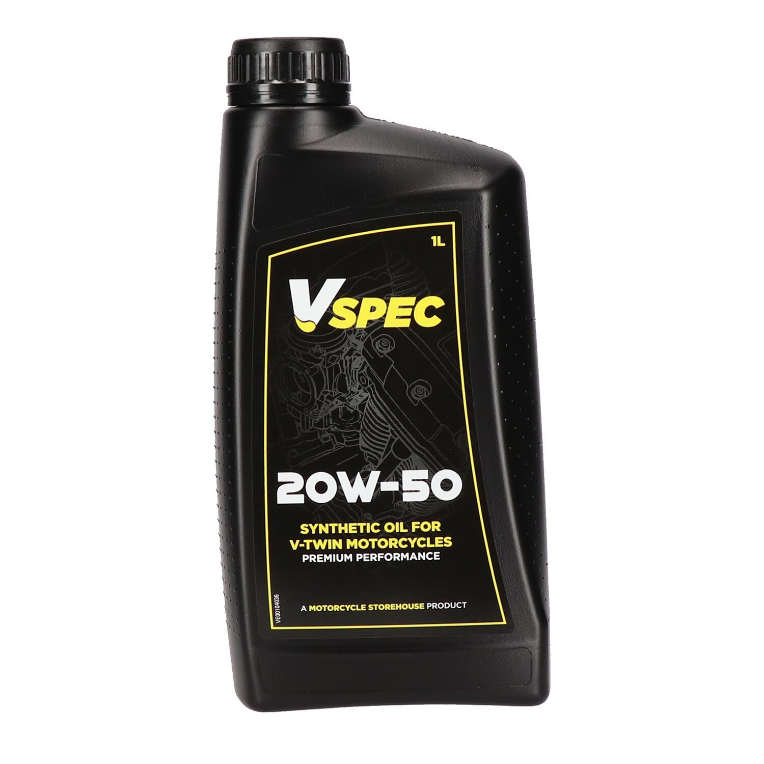Vspec, 20W50 Full Synthetic motor oil. 1 liter bottle