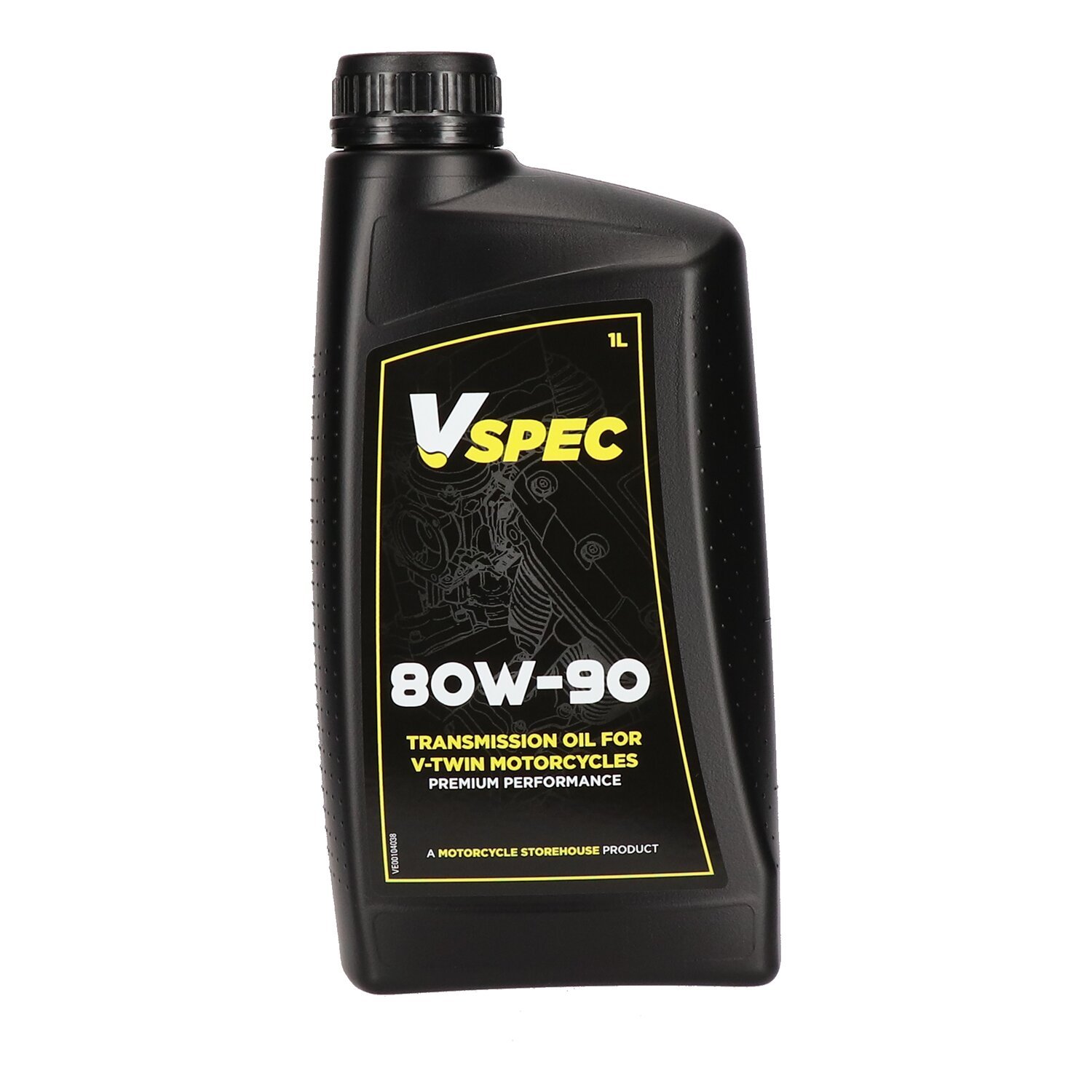 Vspec, 80W90 (Mineral) transmission oil. 1 liter bottle