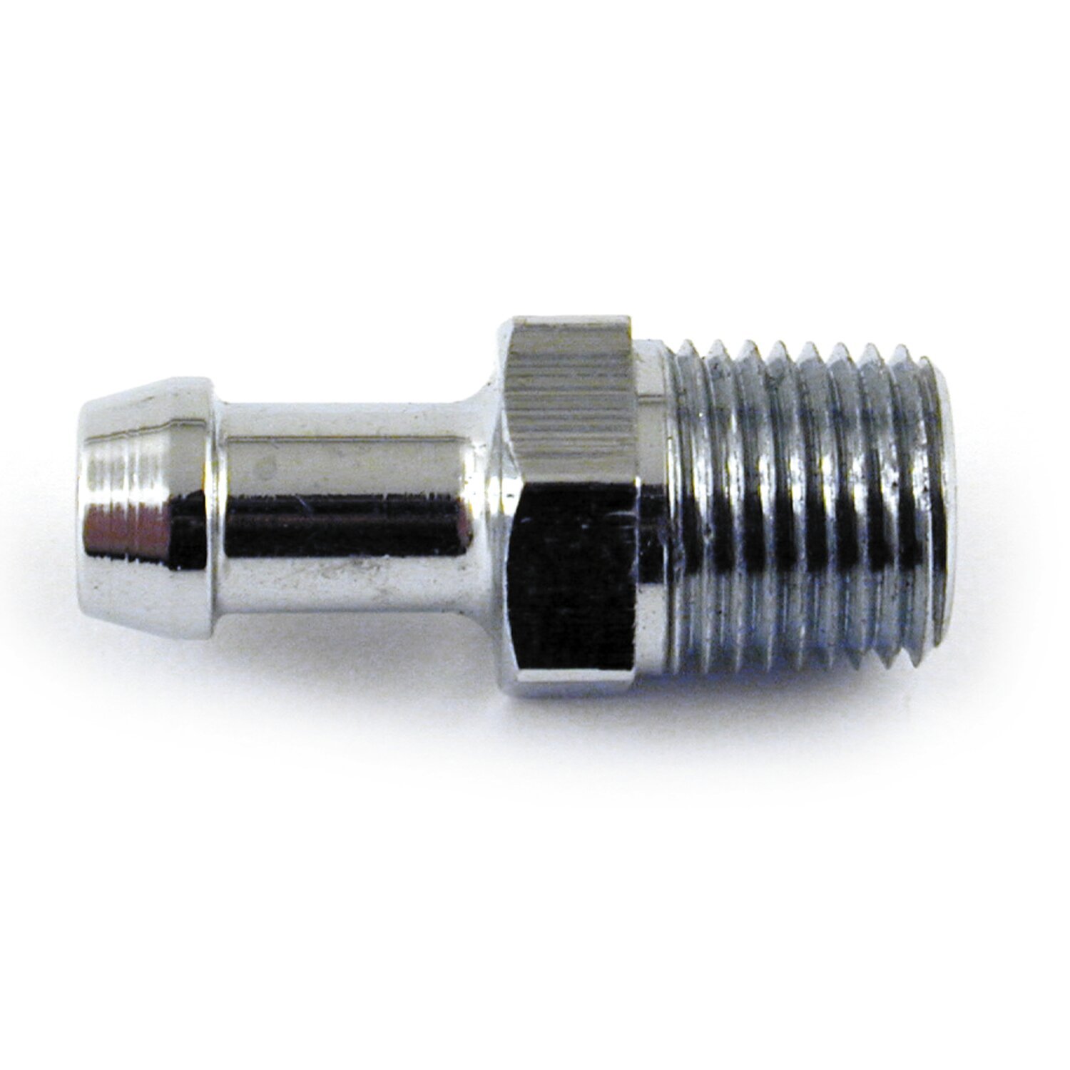 Oil line fitting, straight. 1/8 NPT to 3/16