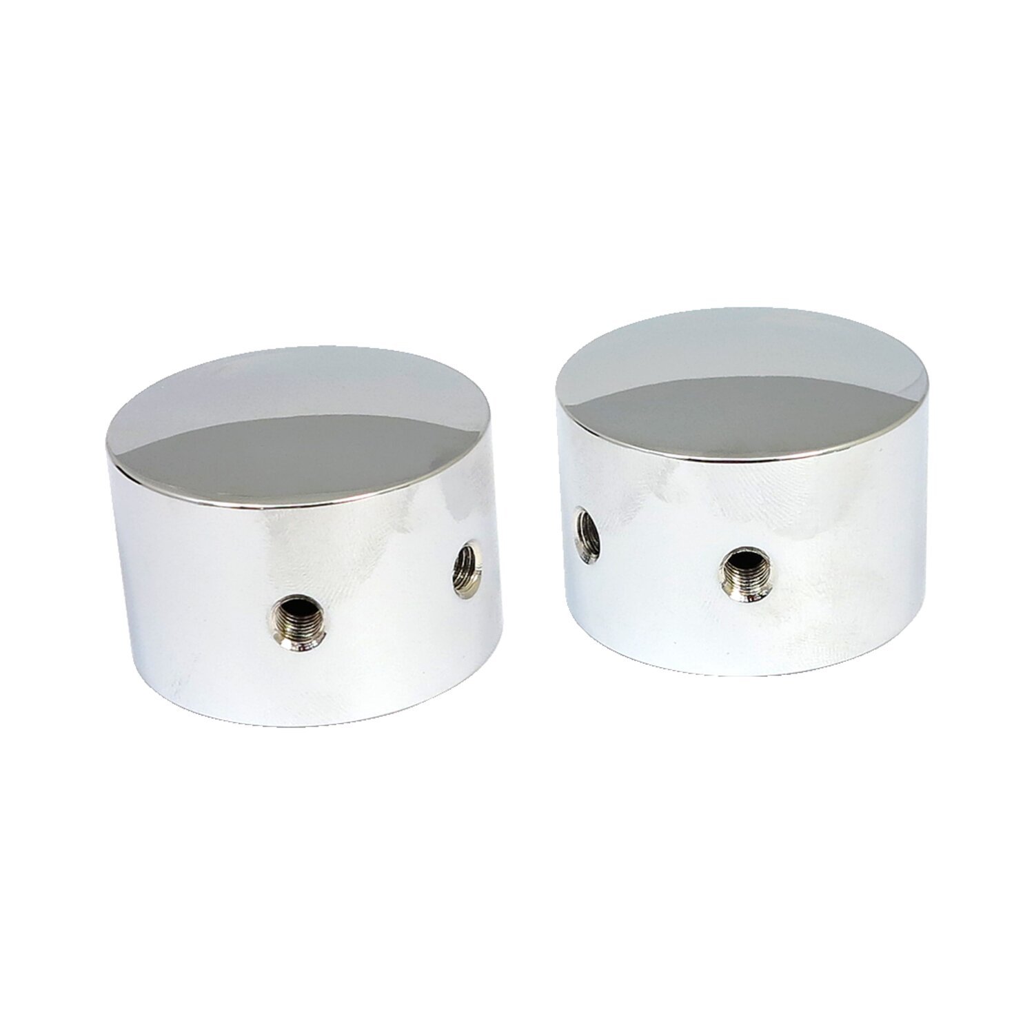Rear axle nut cap kit, Chrome