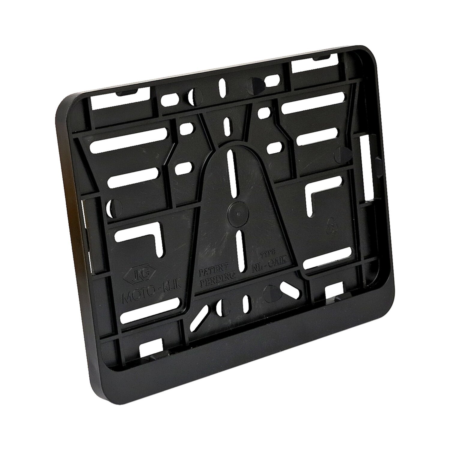 Universal license plate holder NL, Black