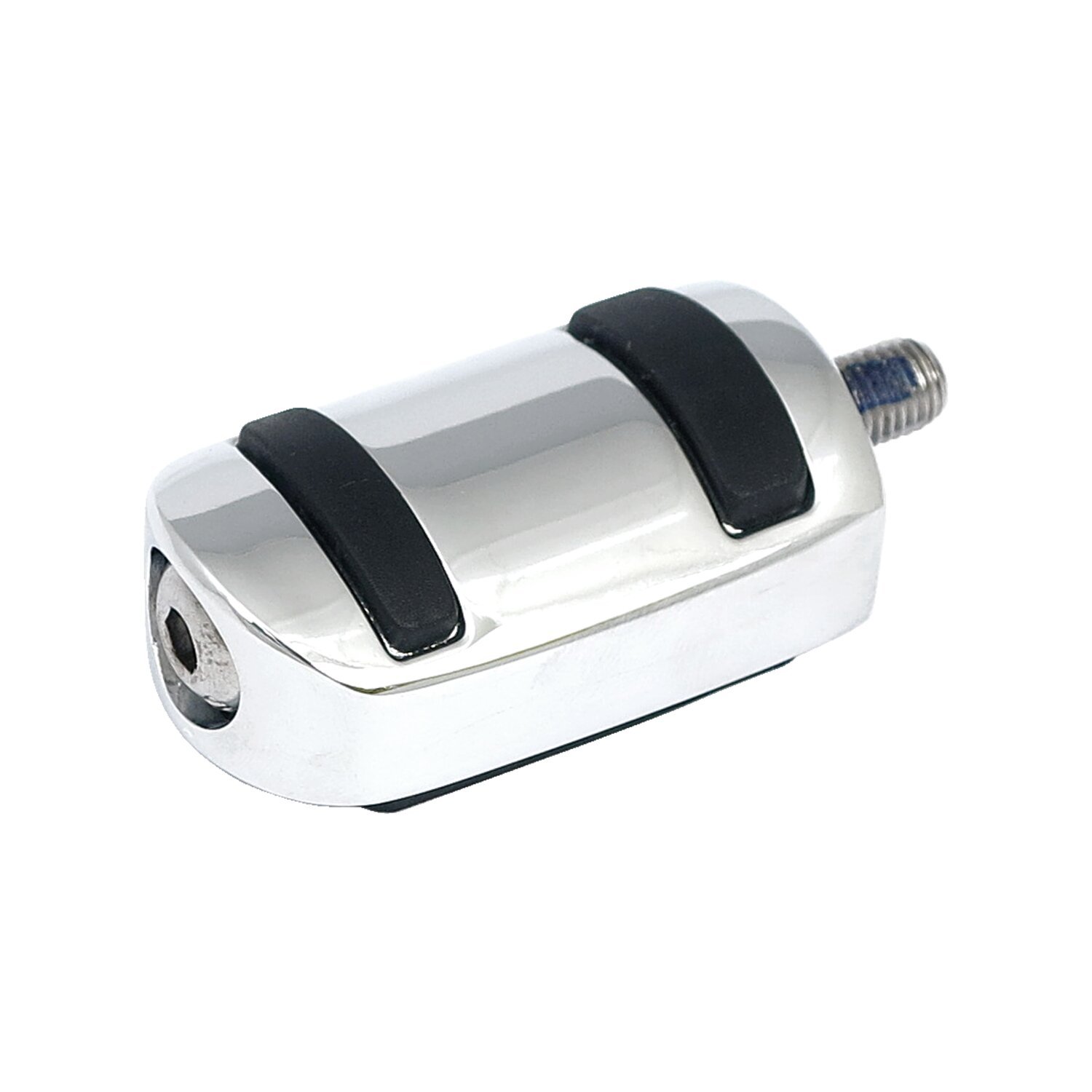 Galaxy, shift/brake peg, Silver, Chrome