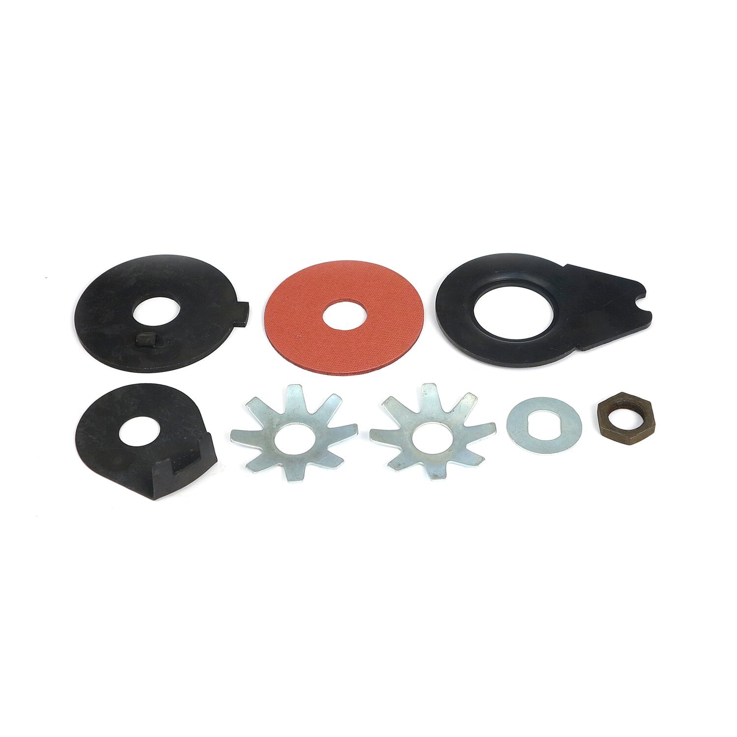 Installation kit, foot clutch lever, Black