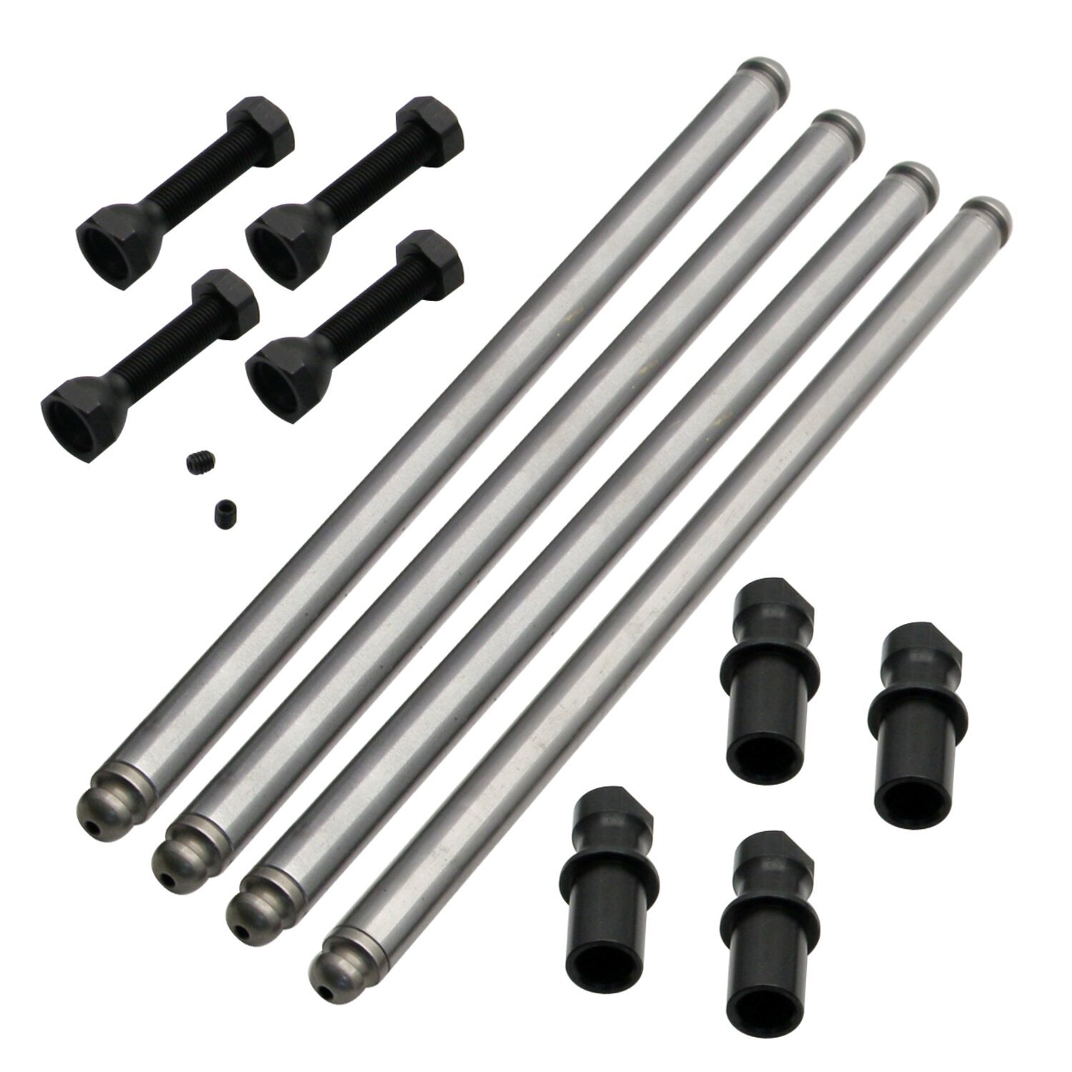 S&S, non-adj. chromoly pushrod set for 74" Panhead